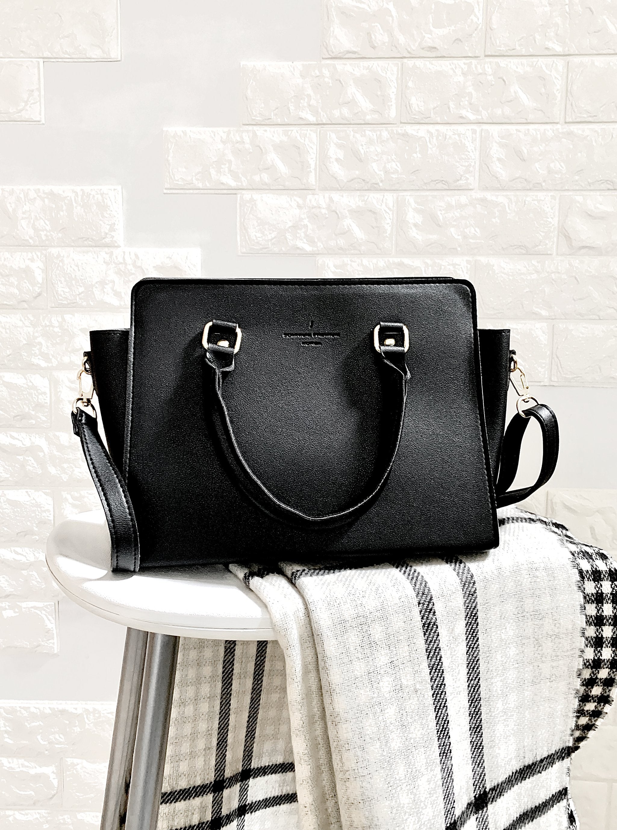 BIANCA TOP HANDLE TOTE - Simplique Mode