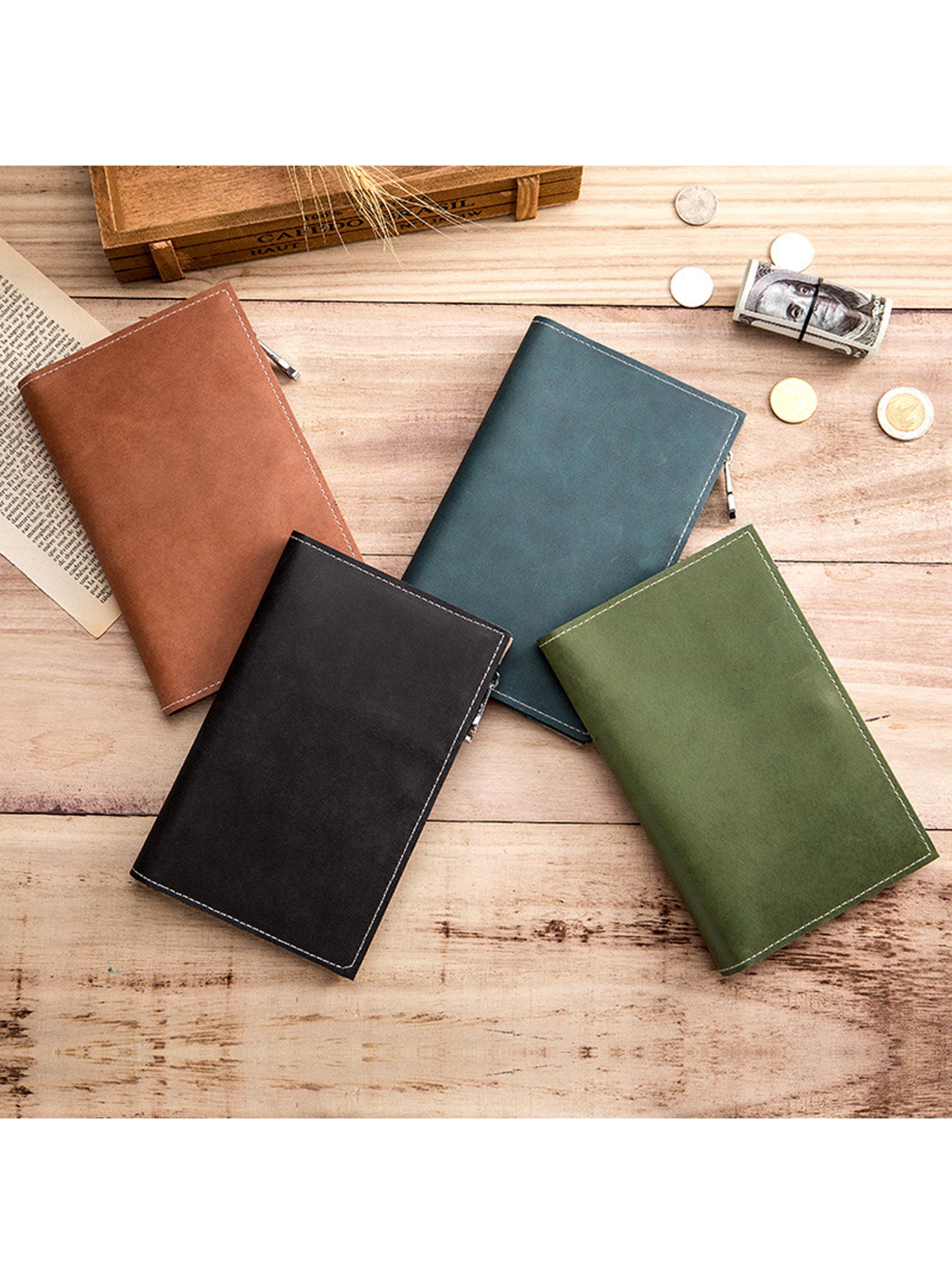 ZIVEN LEATHER PASSPORT HOLDER - Simplique Mode
