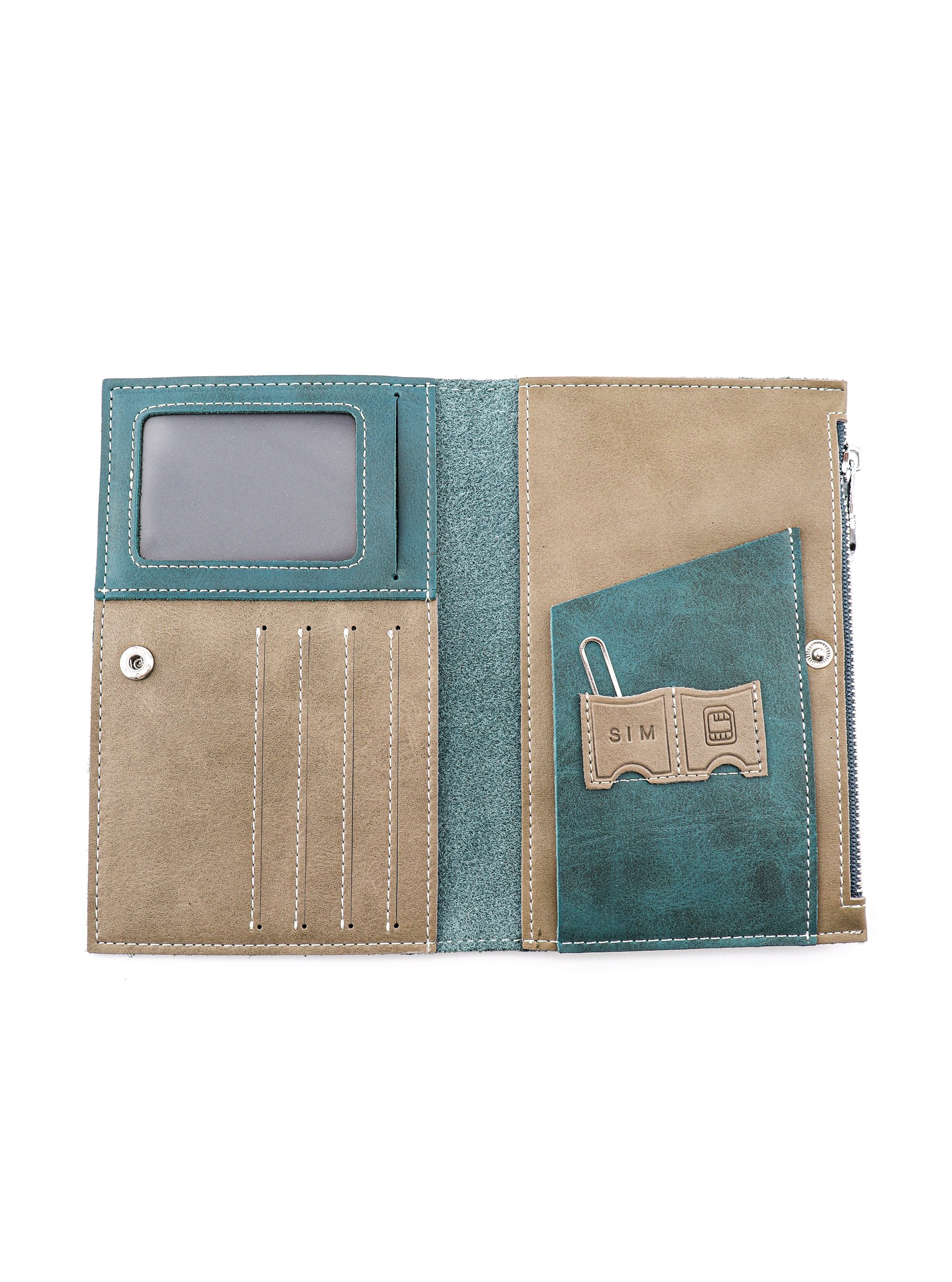 ZIVEN LEATHER PASSPORT HOLDER - Simplique Mode