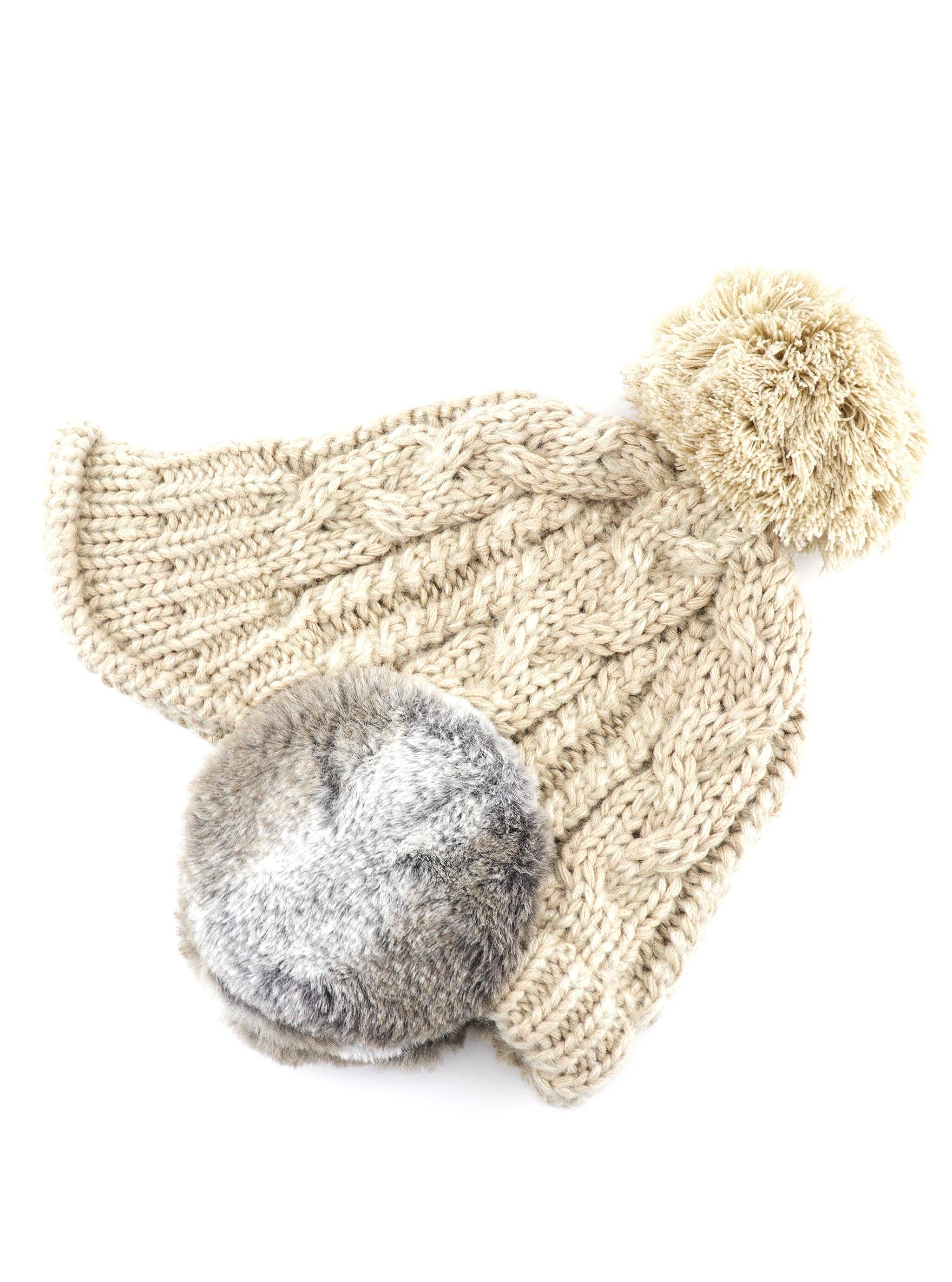 HOLLY KNIT POM CAP - Simplique Mode