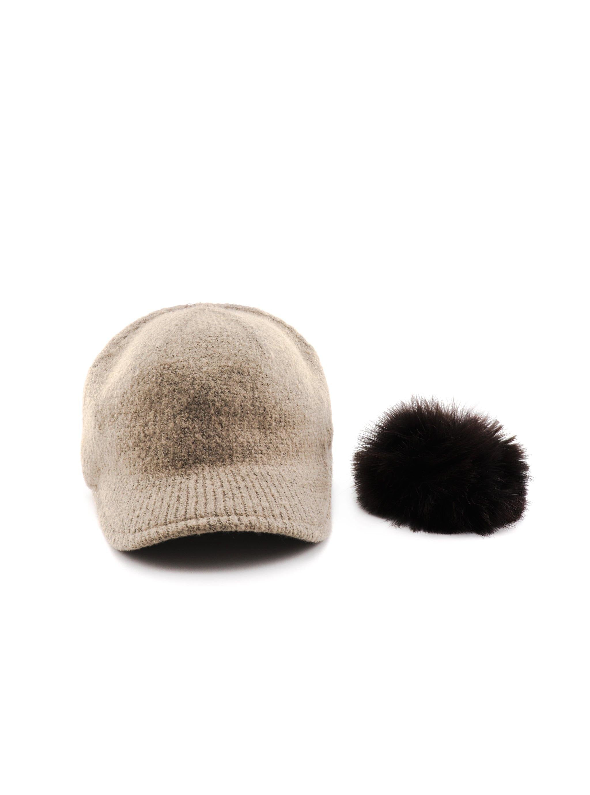 HAISLEY KNIT POM CAP - Simplique Mode