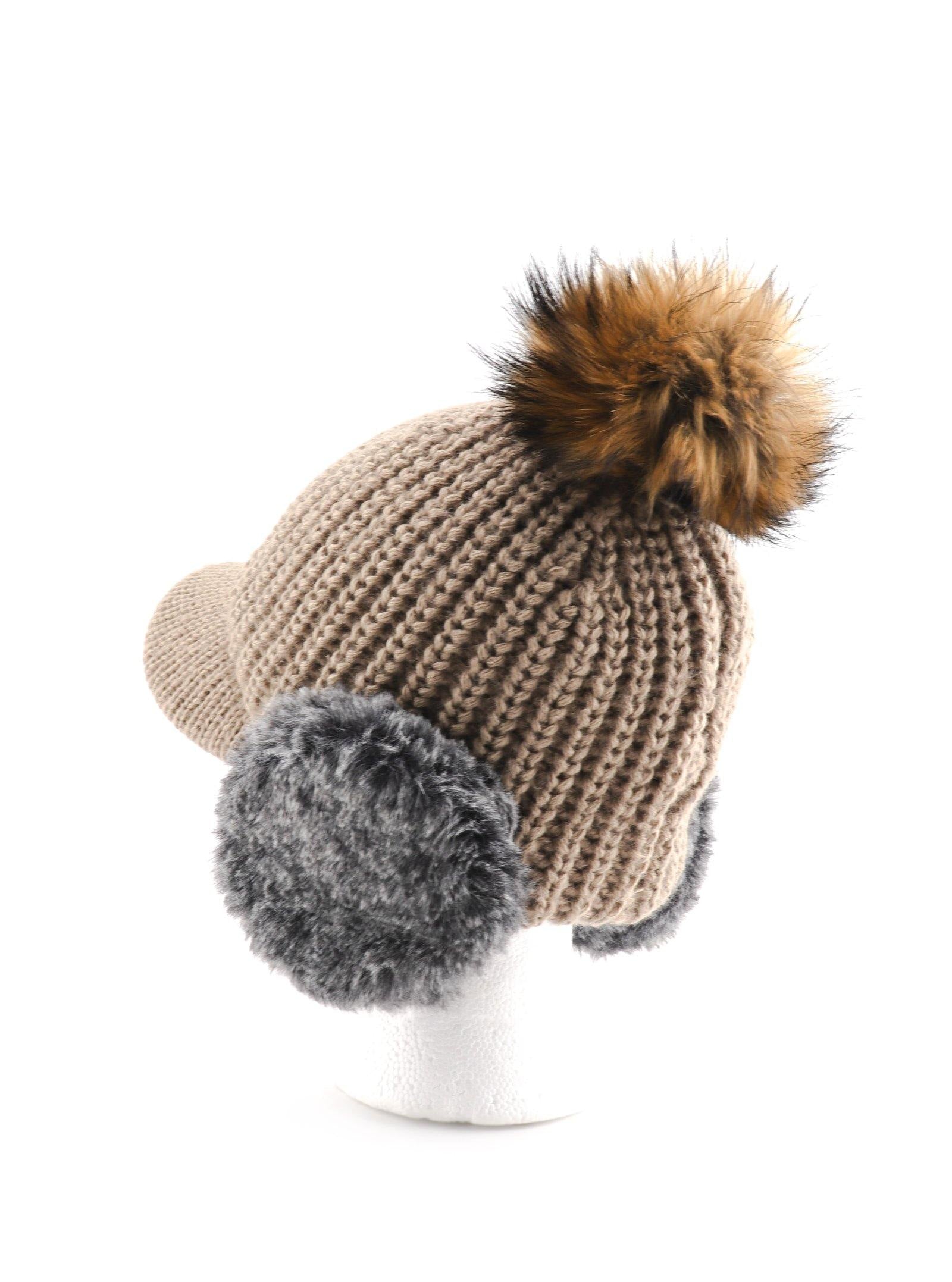 HADARA KNIT POM CAP - Simplique Mode