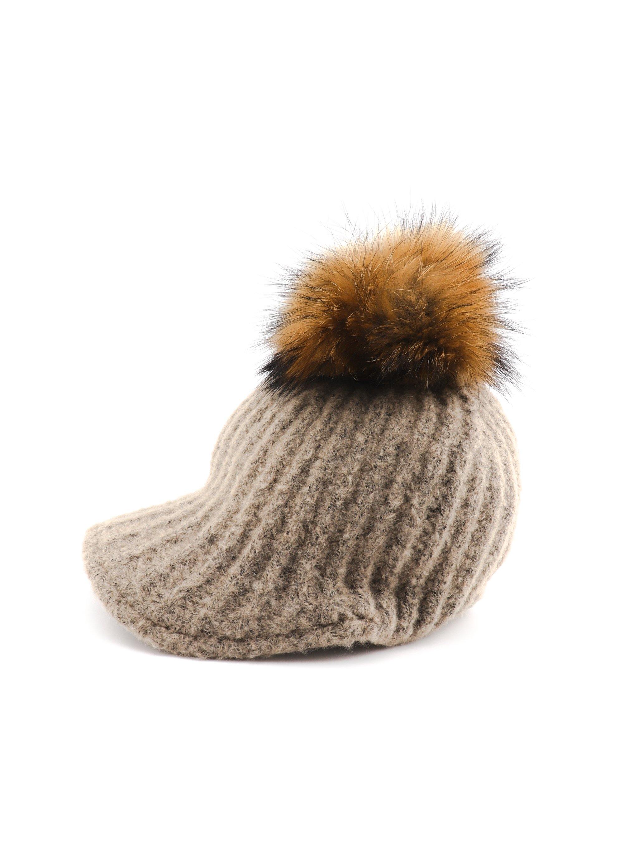 HIBA KNIT POM CAP - Simplique Mode