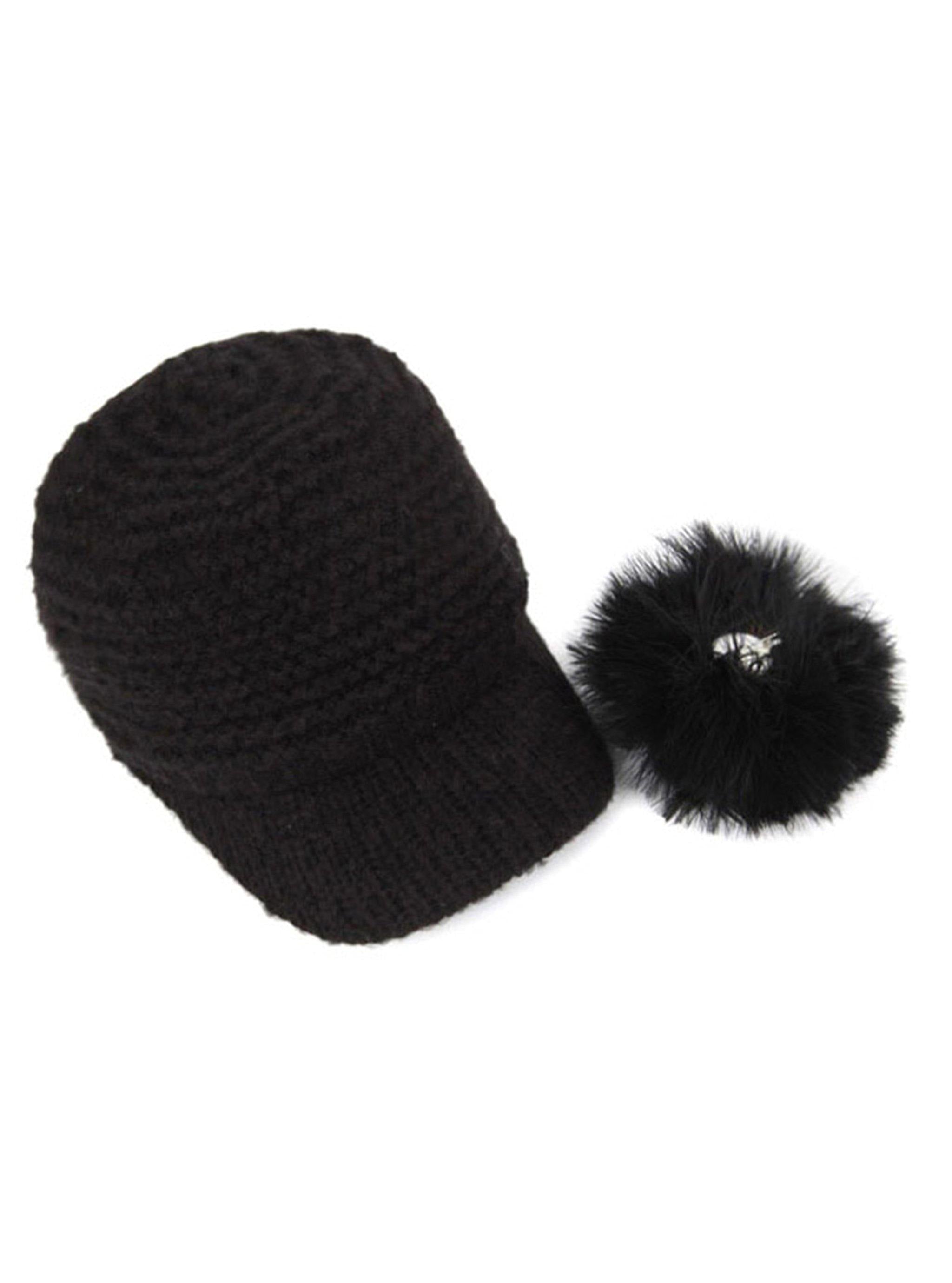 HOPE KNIT POM CAP - Simplique Mode