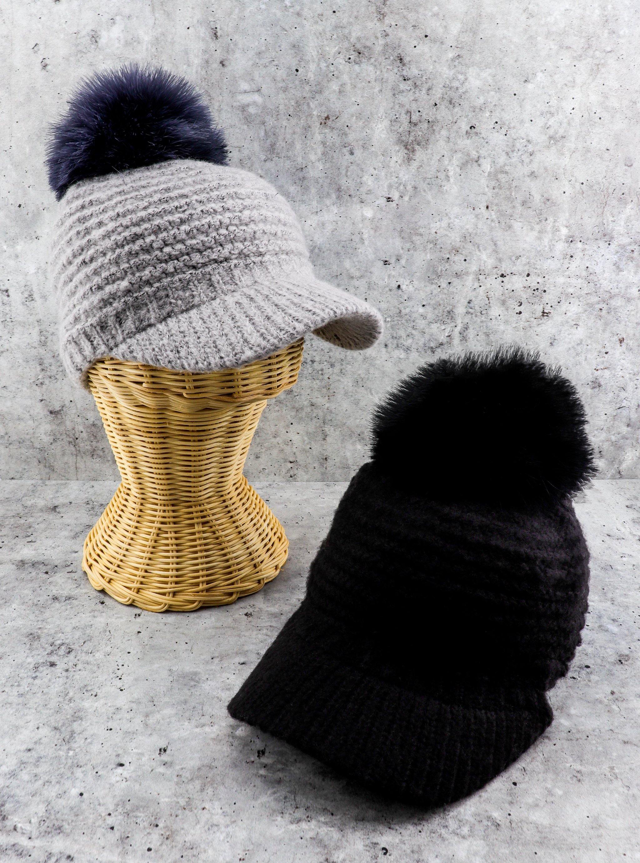 HOPE KNIT POM CAP - Simplique Mode