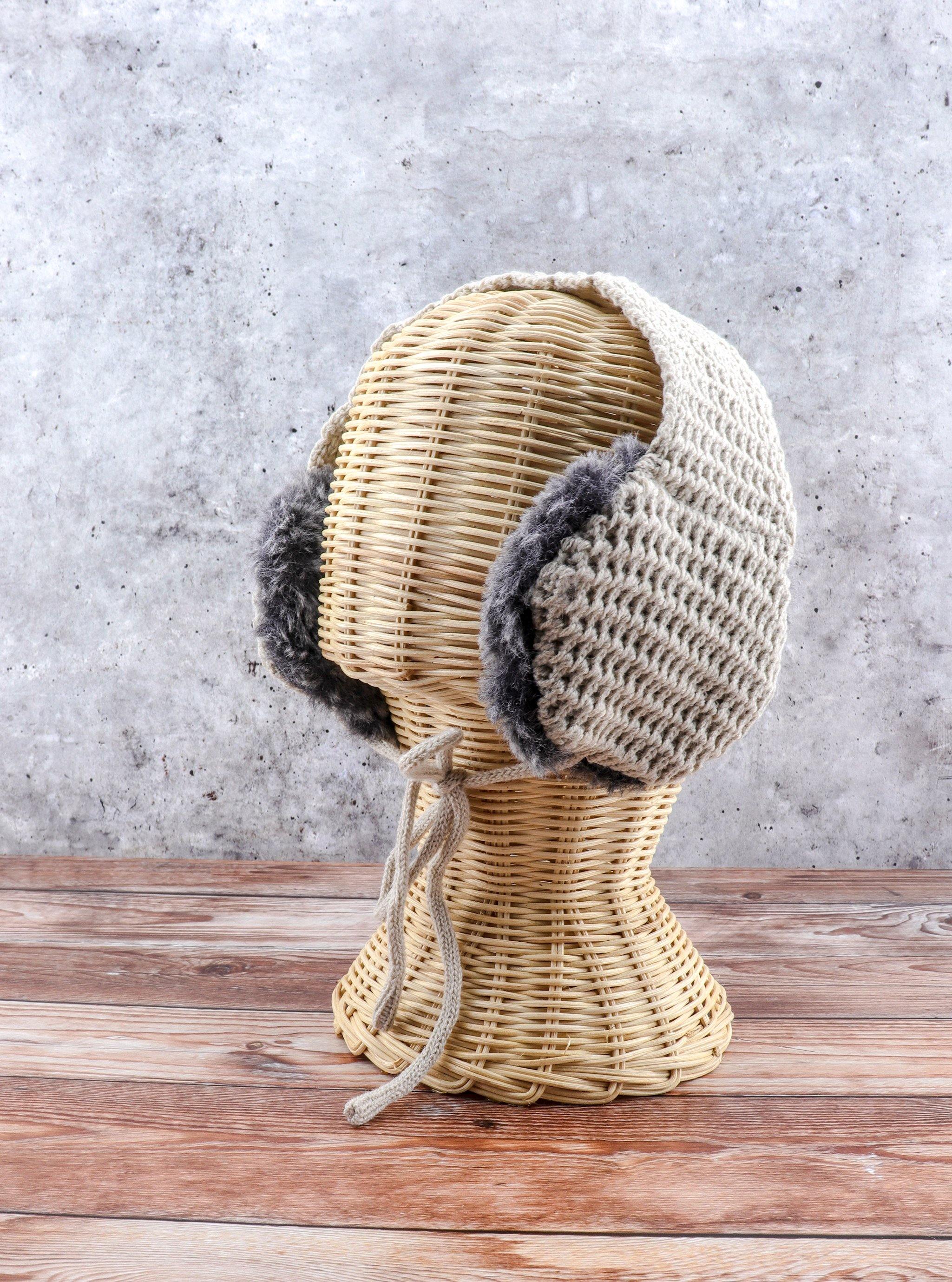 IRIS KNIT EAR MUFFS - Simplique Mode