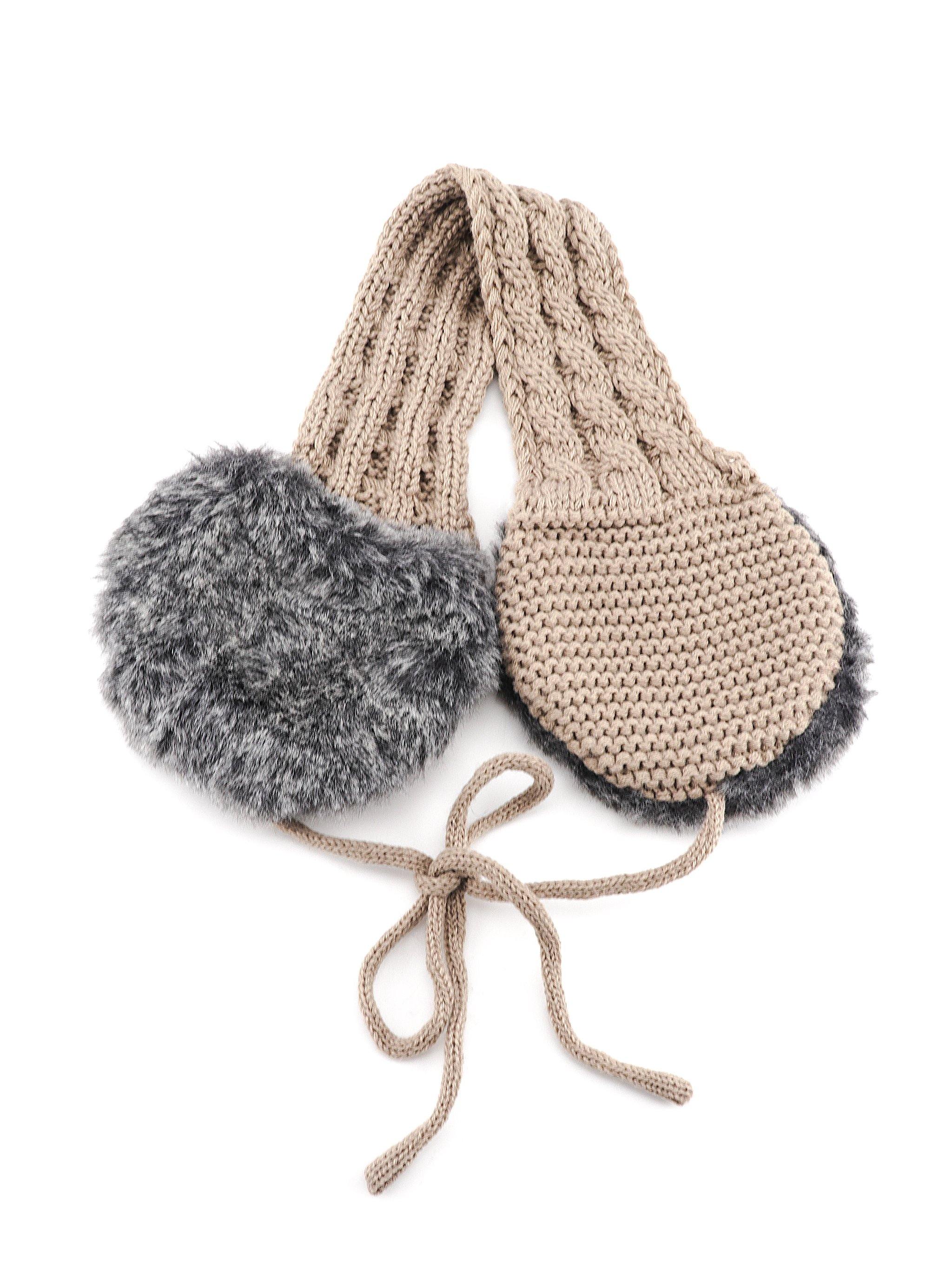 ILLYSA KNIT EAR MUFFS - Simplique Mode