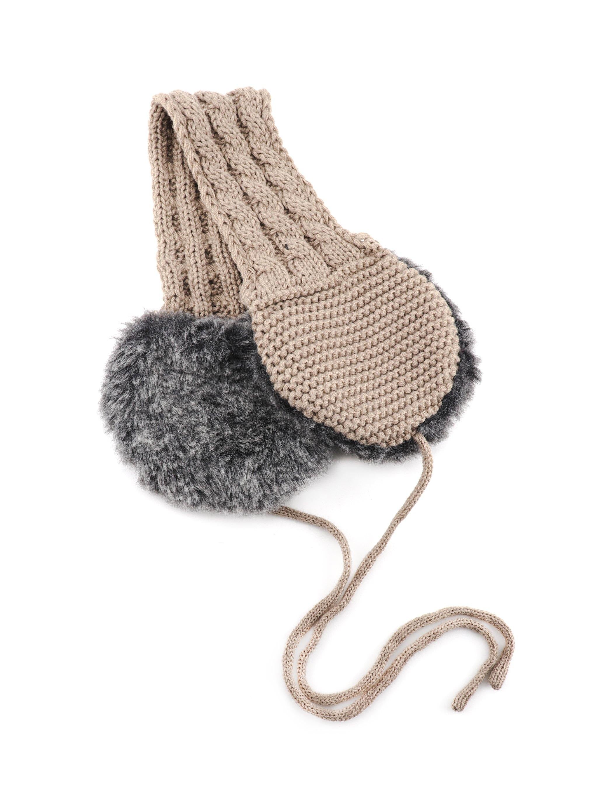 ILLYSA KNIT EAR MUFFS - Simplique Mode