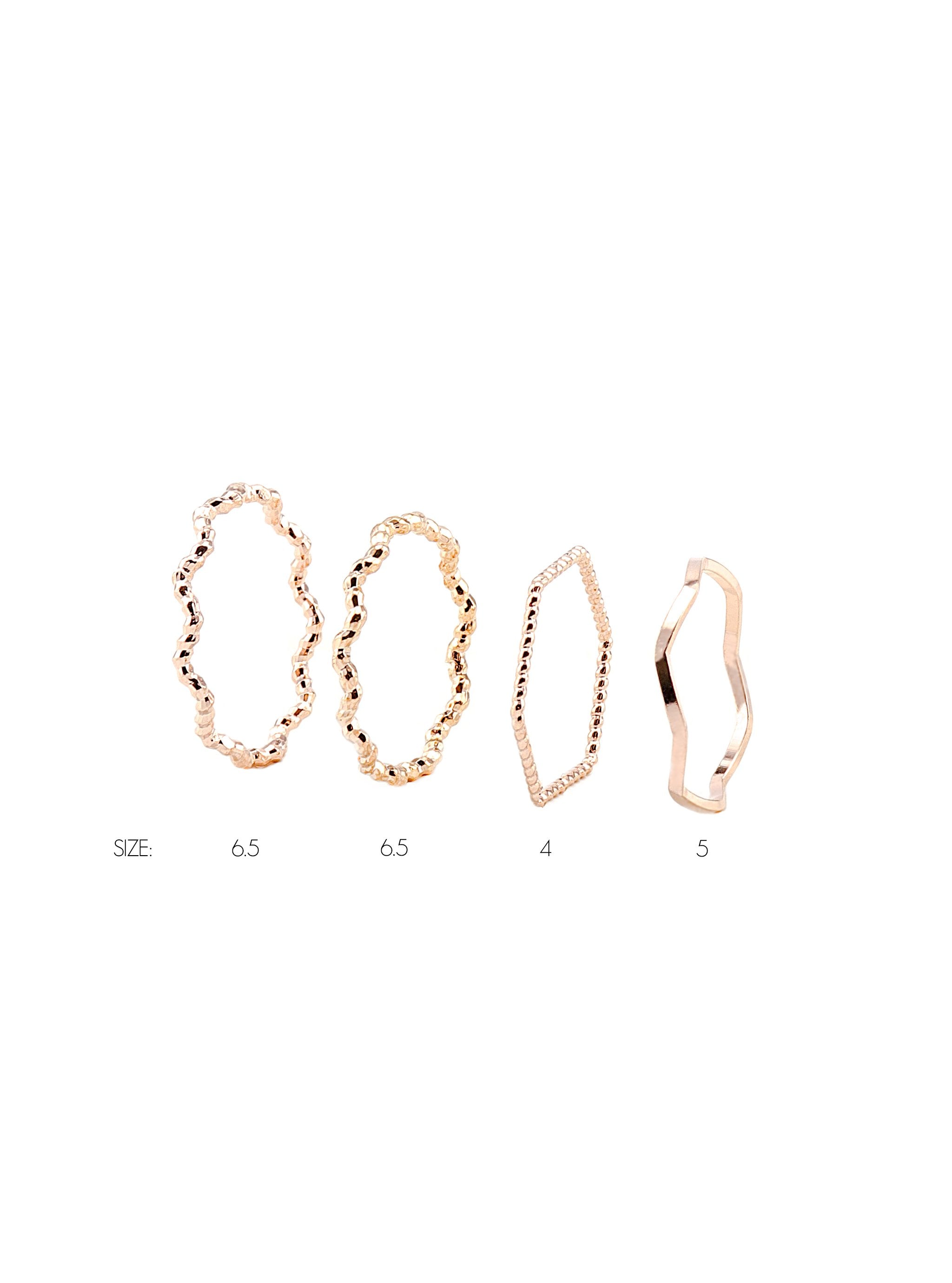 MARA RING SET - Simplique Mode