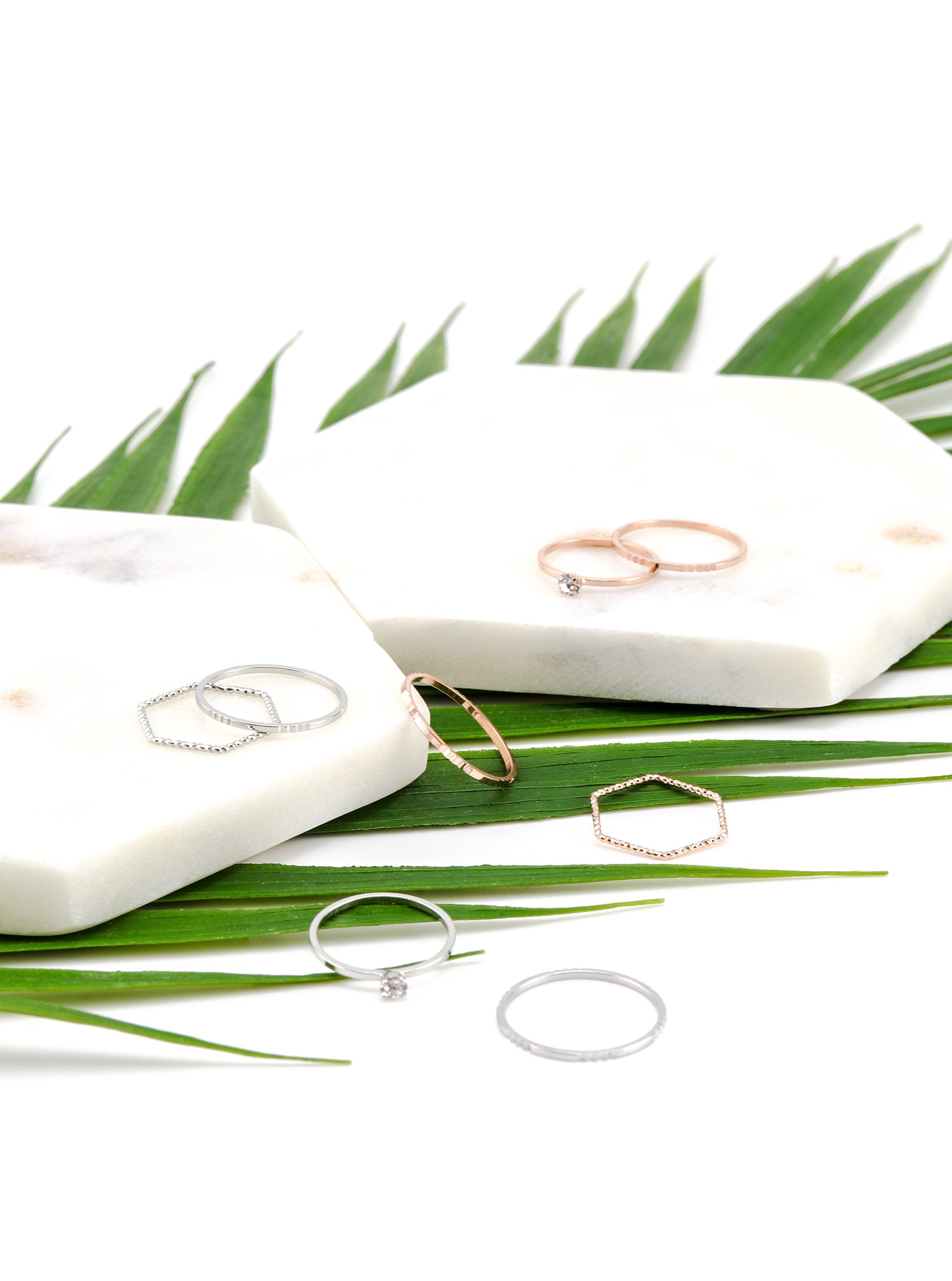 MONA RING SET - Simplique Mode