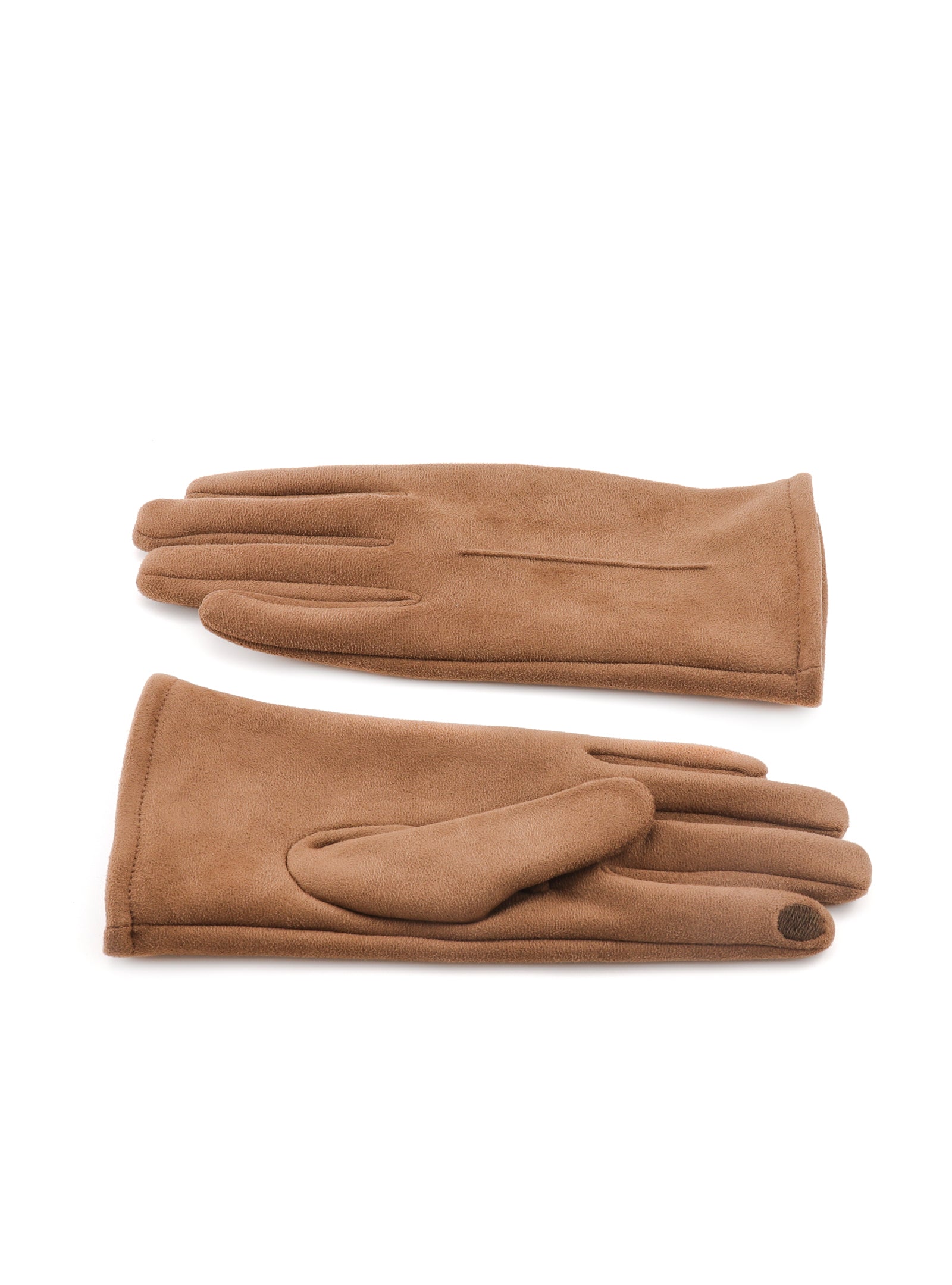 PARISA FAUX SUEDE SMART TOUCH GLOVES