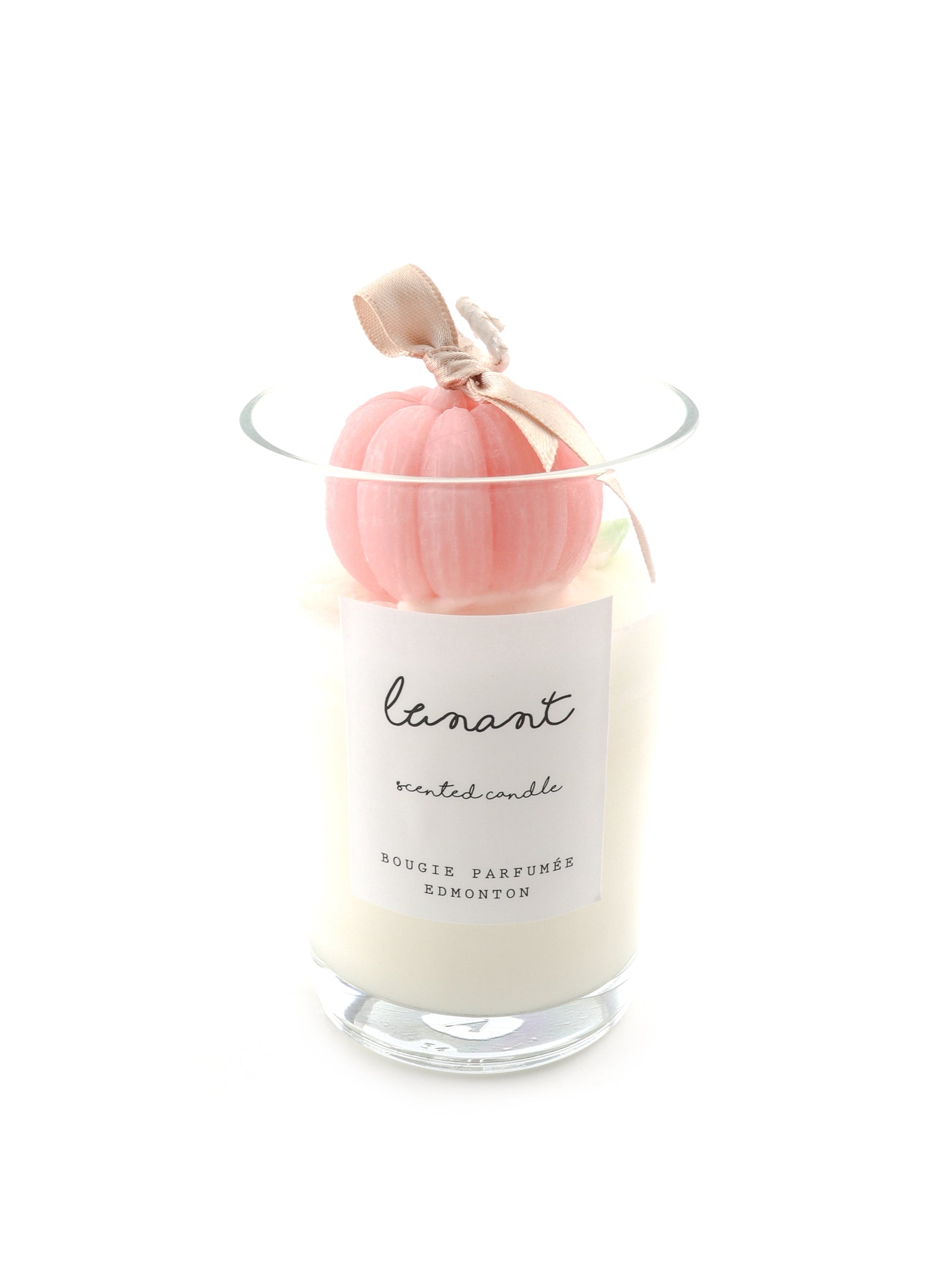 PINK PUMPKIN CANDLE