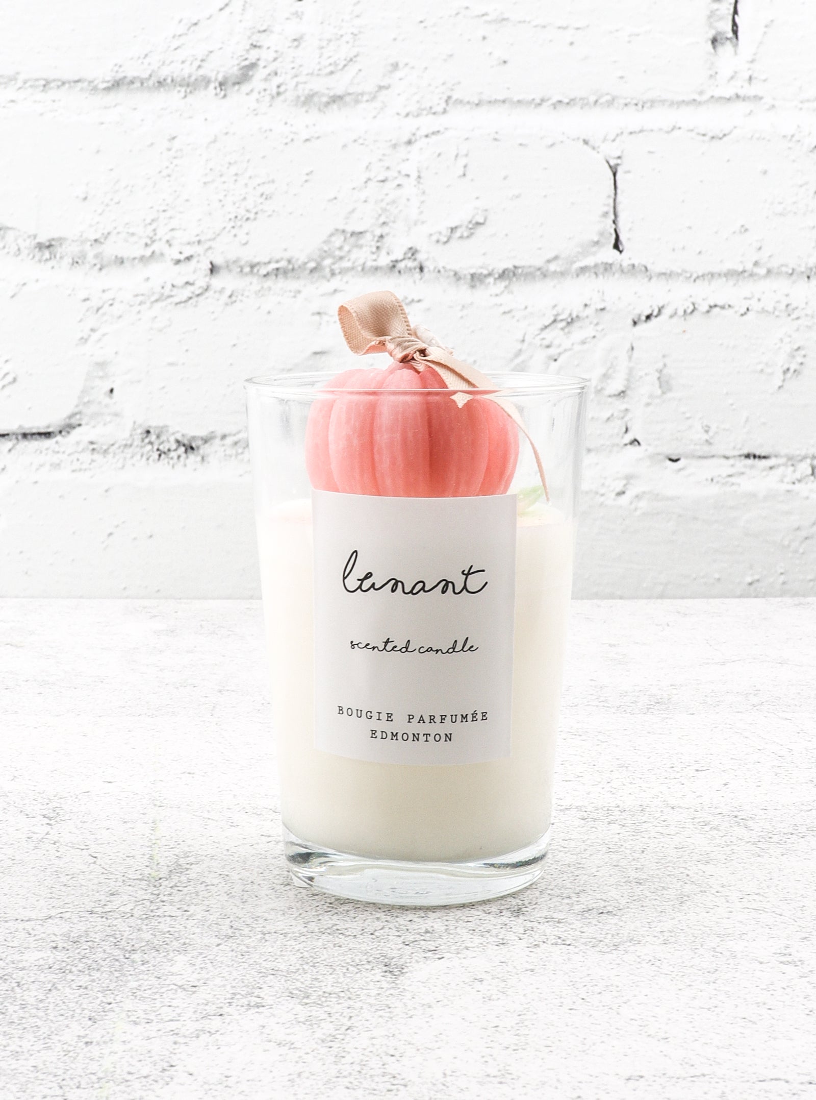 PINK PUMPKIN CANDLE