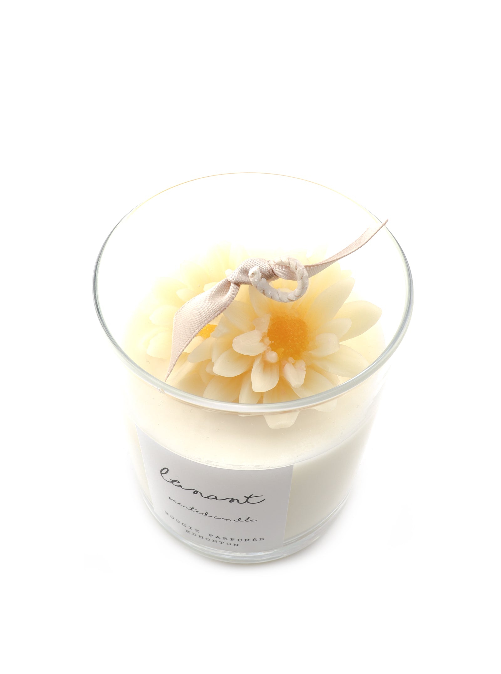 BLING SUNFLOWER CANDLE