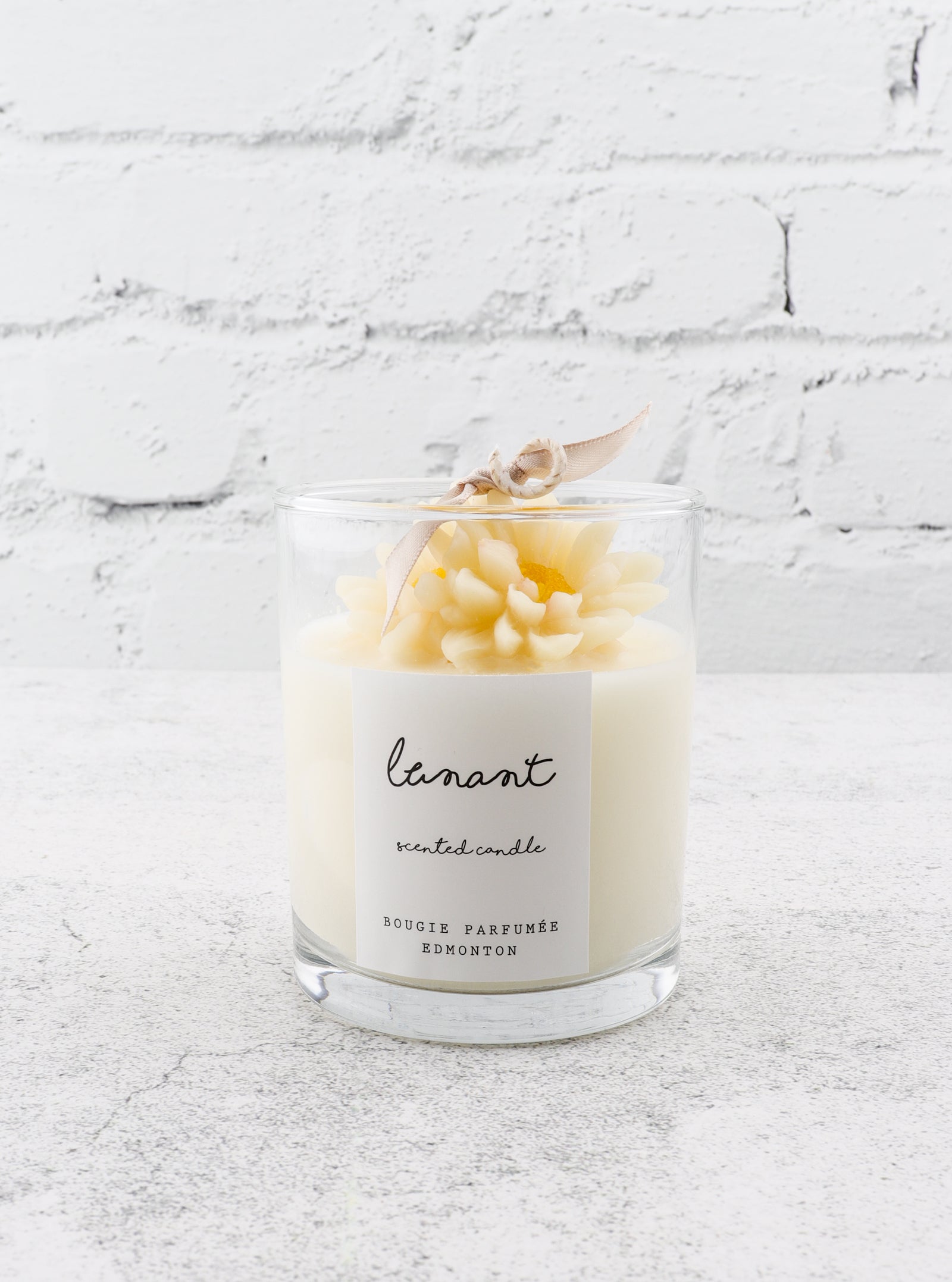 BLING SUNFLOWER CANDLE