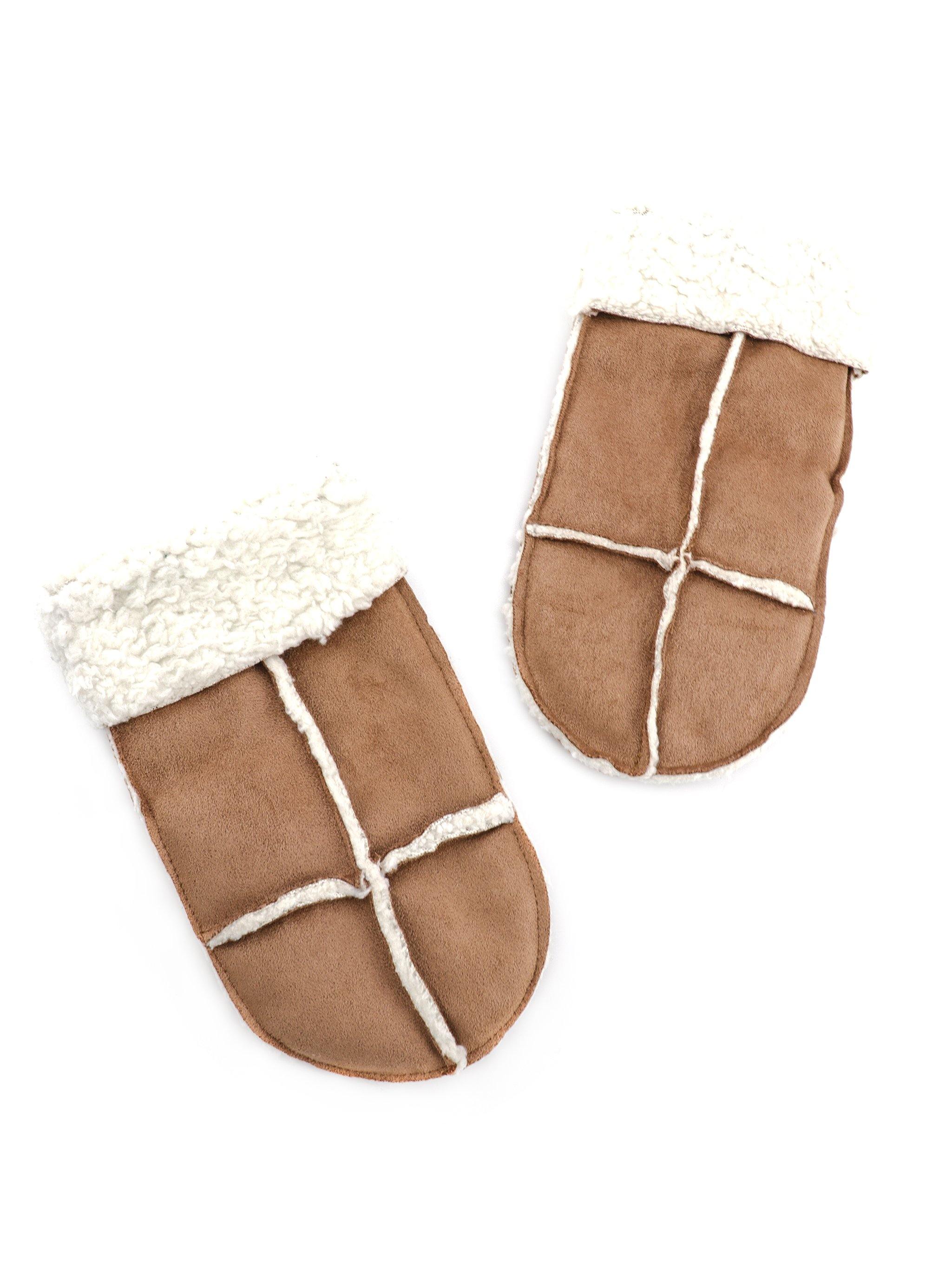 PIA FAUX MOUTON GLOVES - Simplique Mode