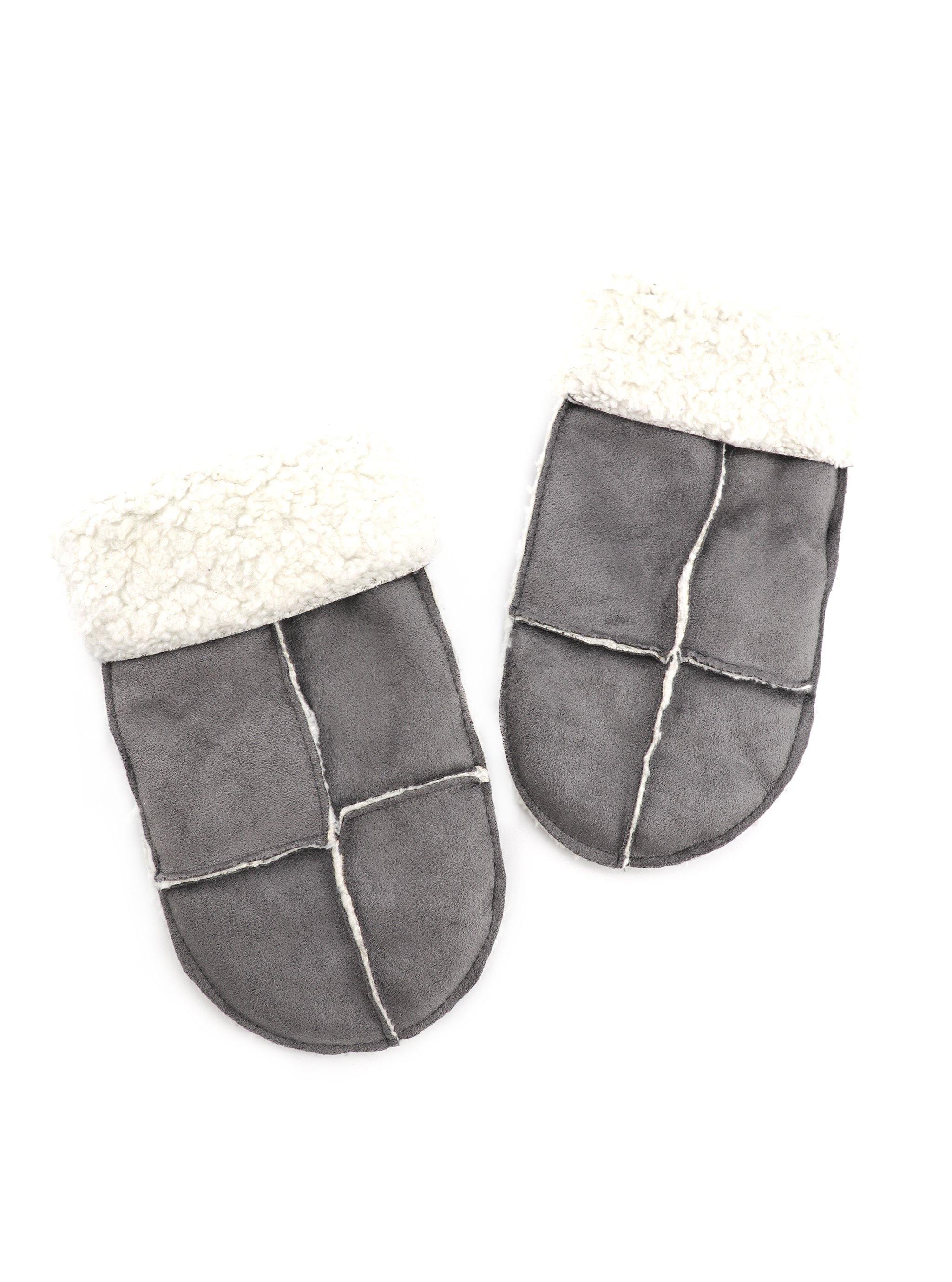 PIA FAUX MOUTON GLOVES - Simplique Mode