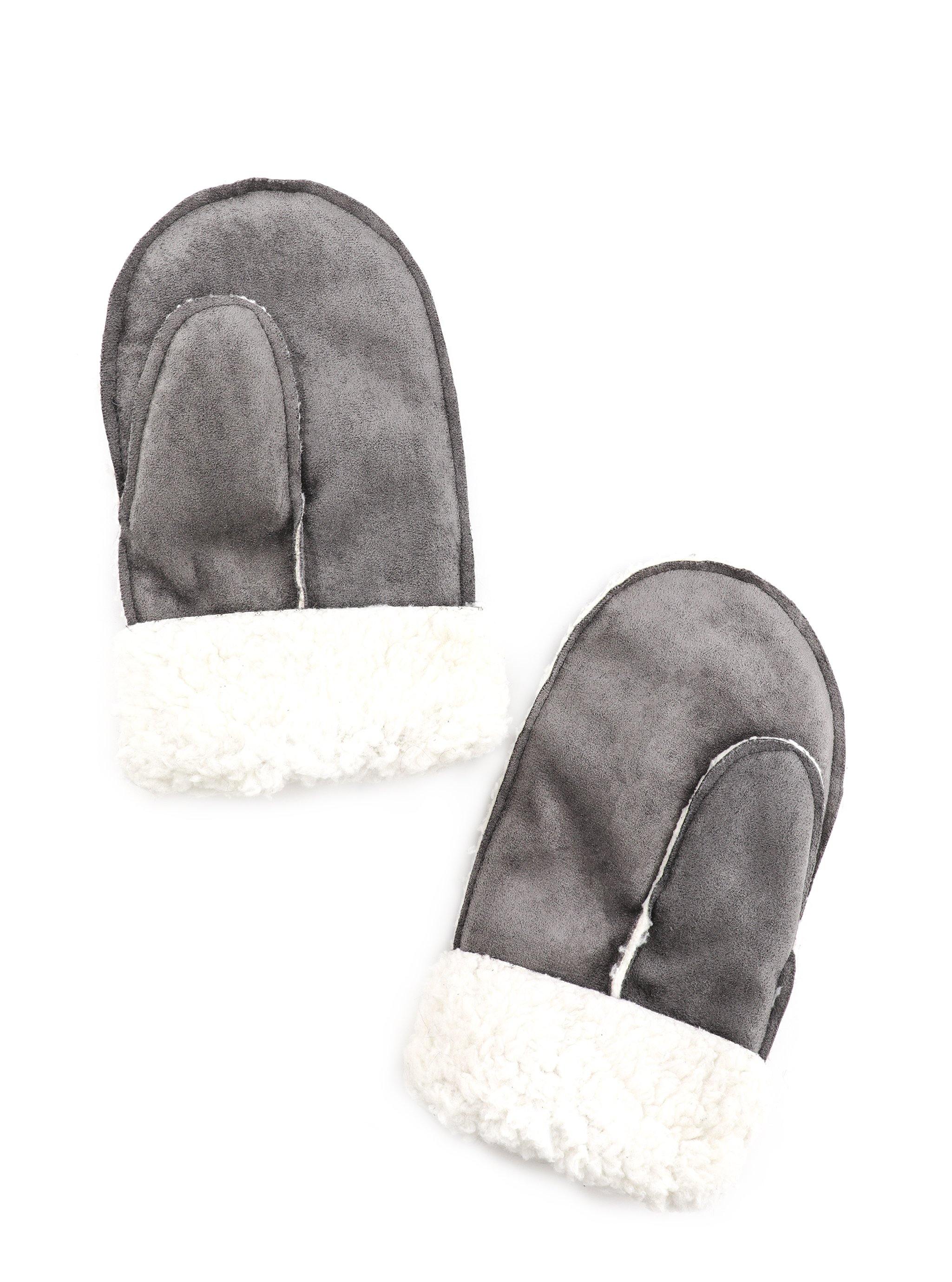 PIA FAUX MOUTON GLOVES - Simplique Mode