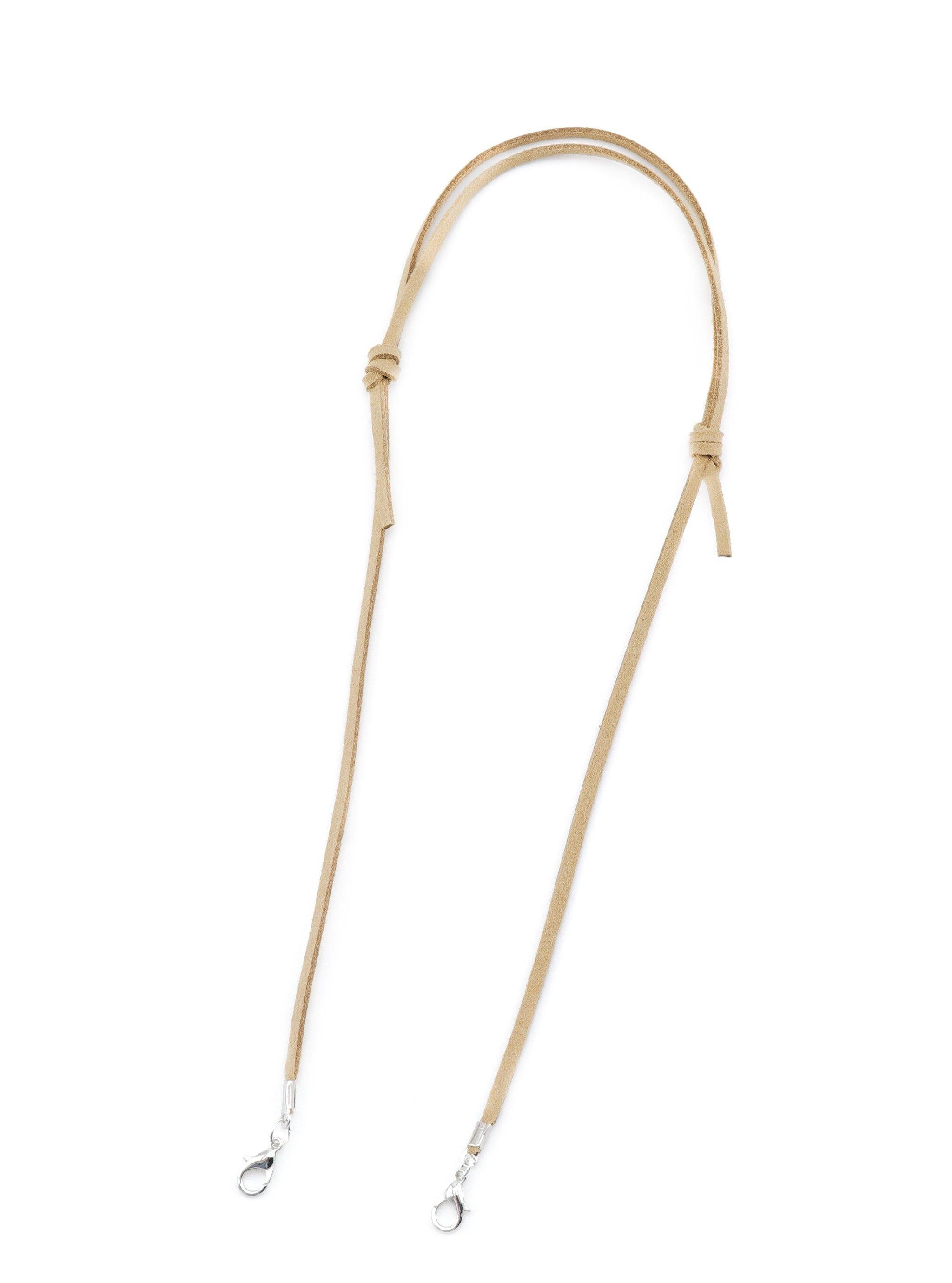 FACE MASK FAUX LEATHER STRAP - Simplique Mode