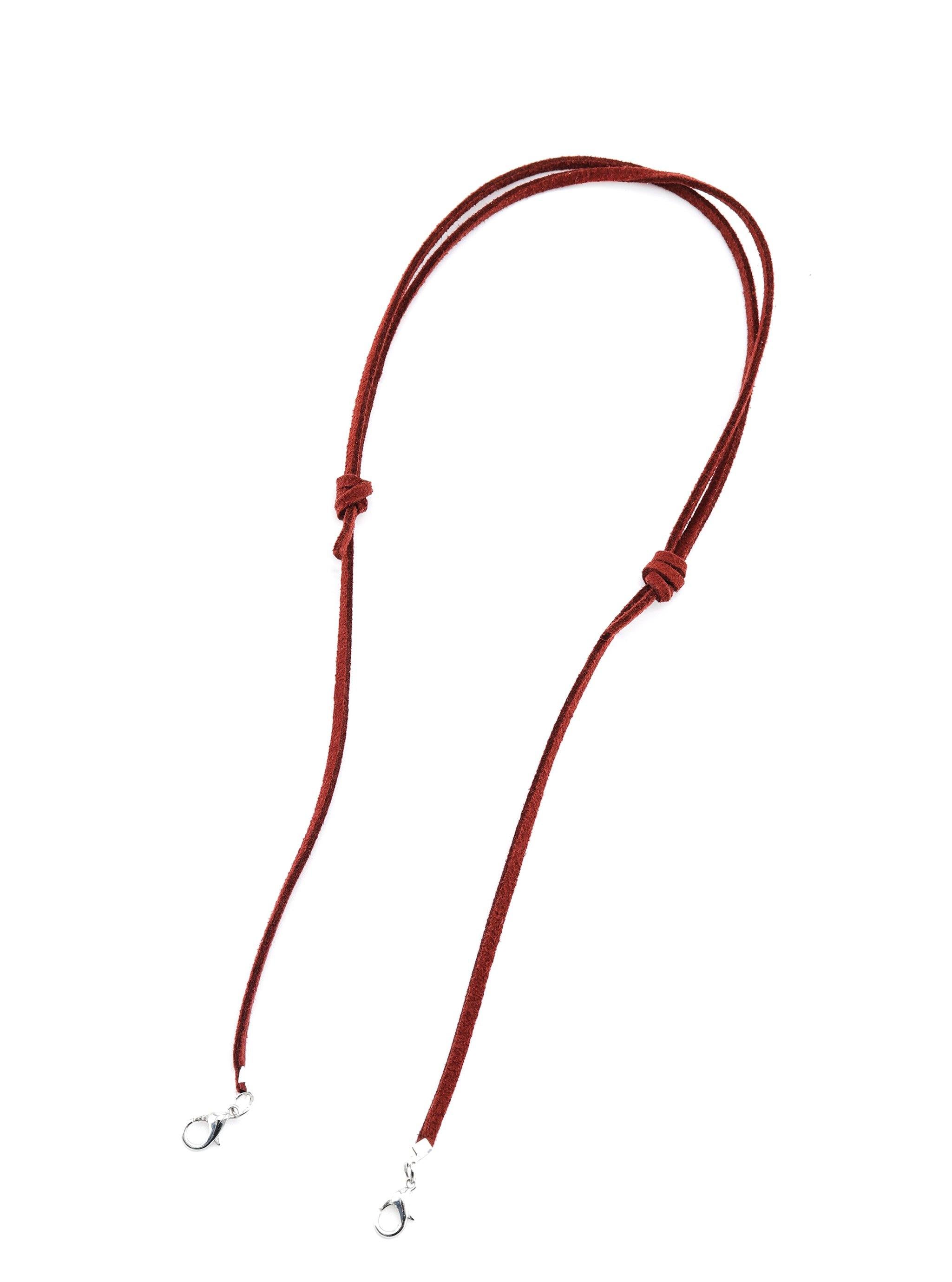 FACE MASK FAUX LEATHER STRAP - Simplique Mode