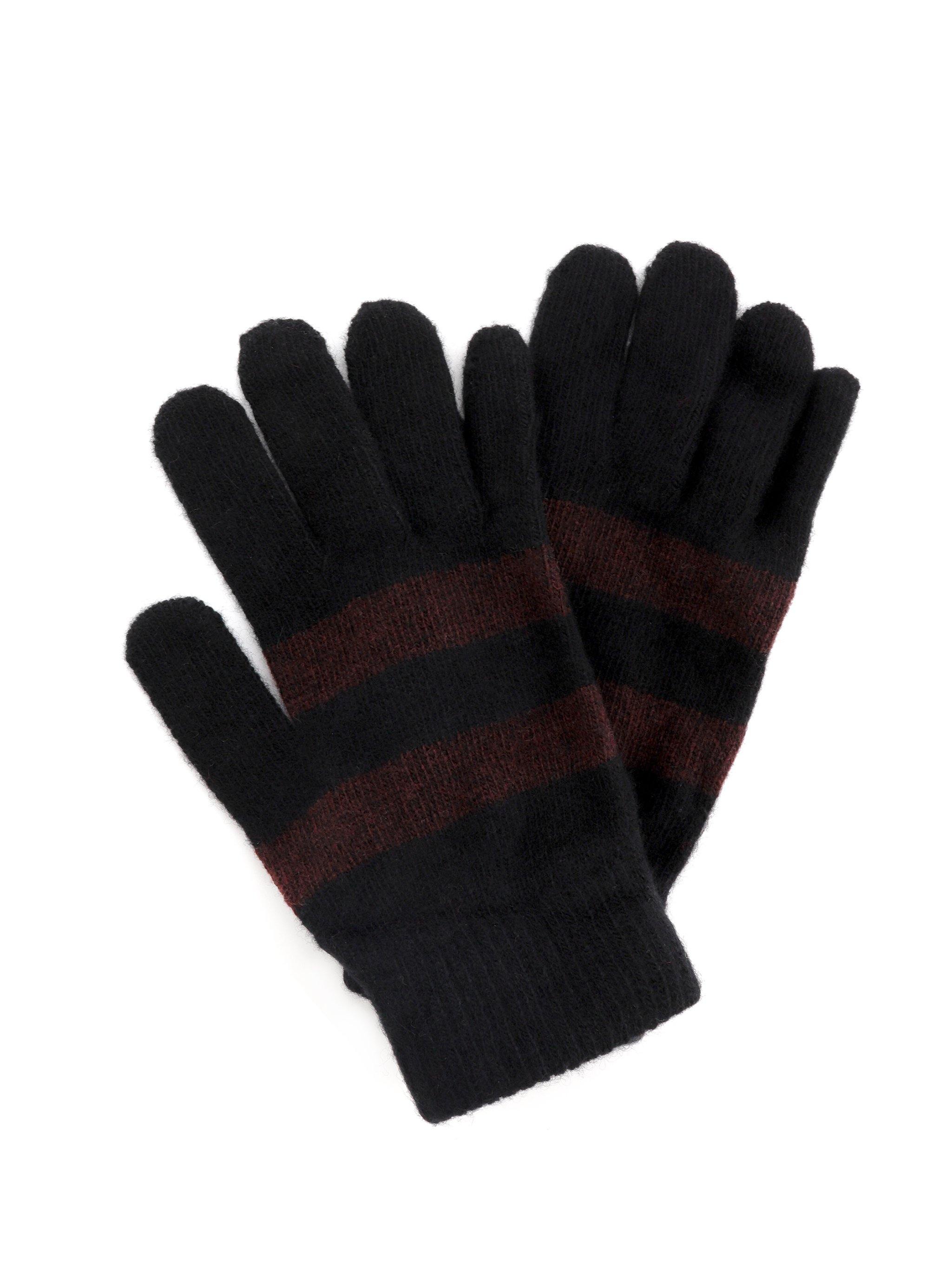 PRESLEY STRIPE KNIT GLOVES - Simplique Mode