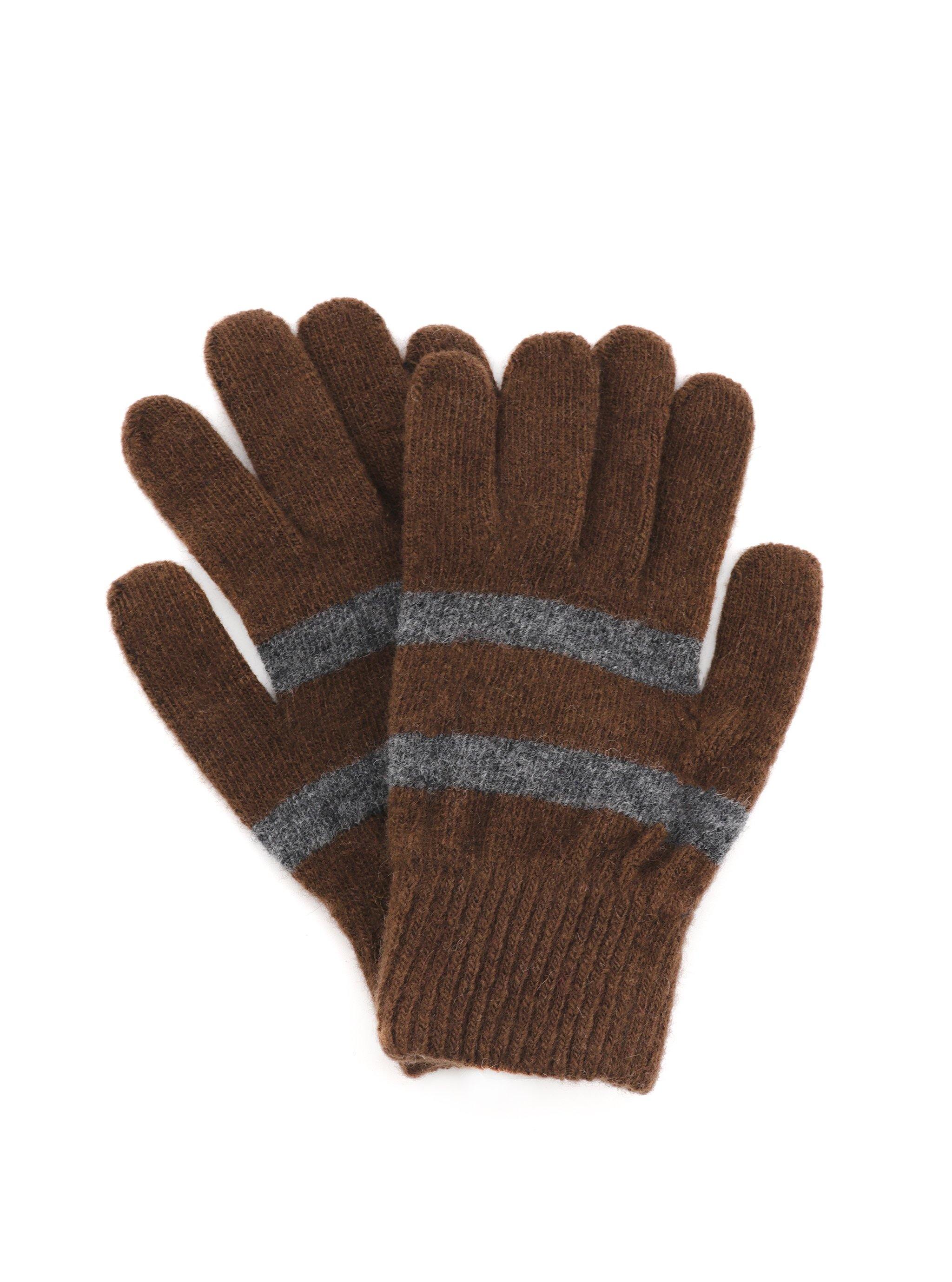 PRESLEY STRIPE KNIT GLOVES - Simplique Mode