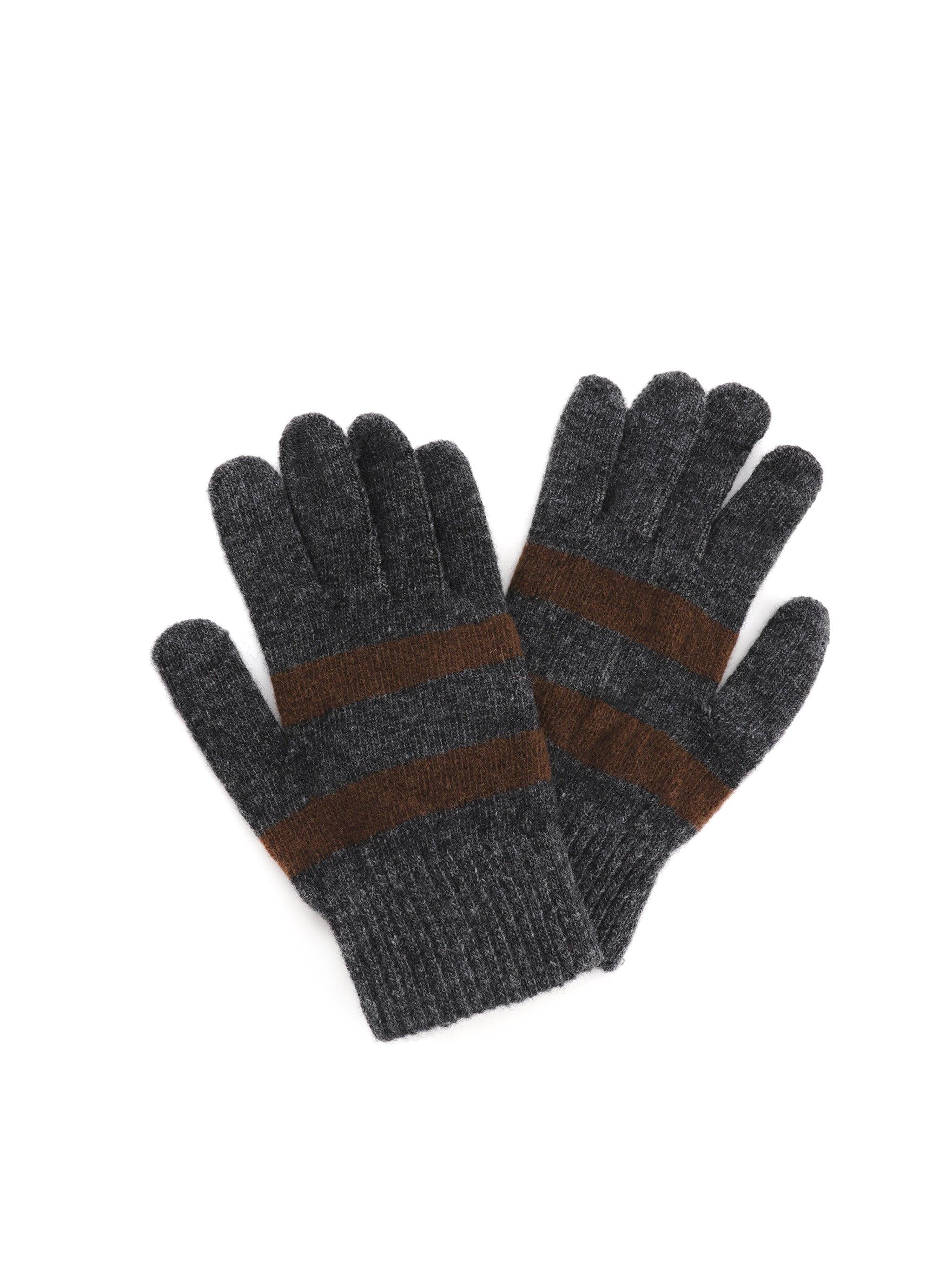 PRESLEY STRIPE KNIT GLOVES - Simplique Mode