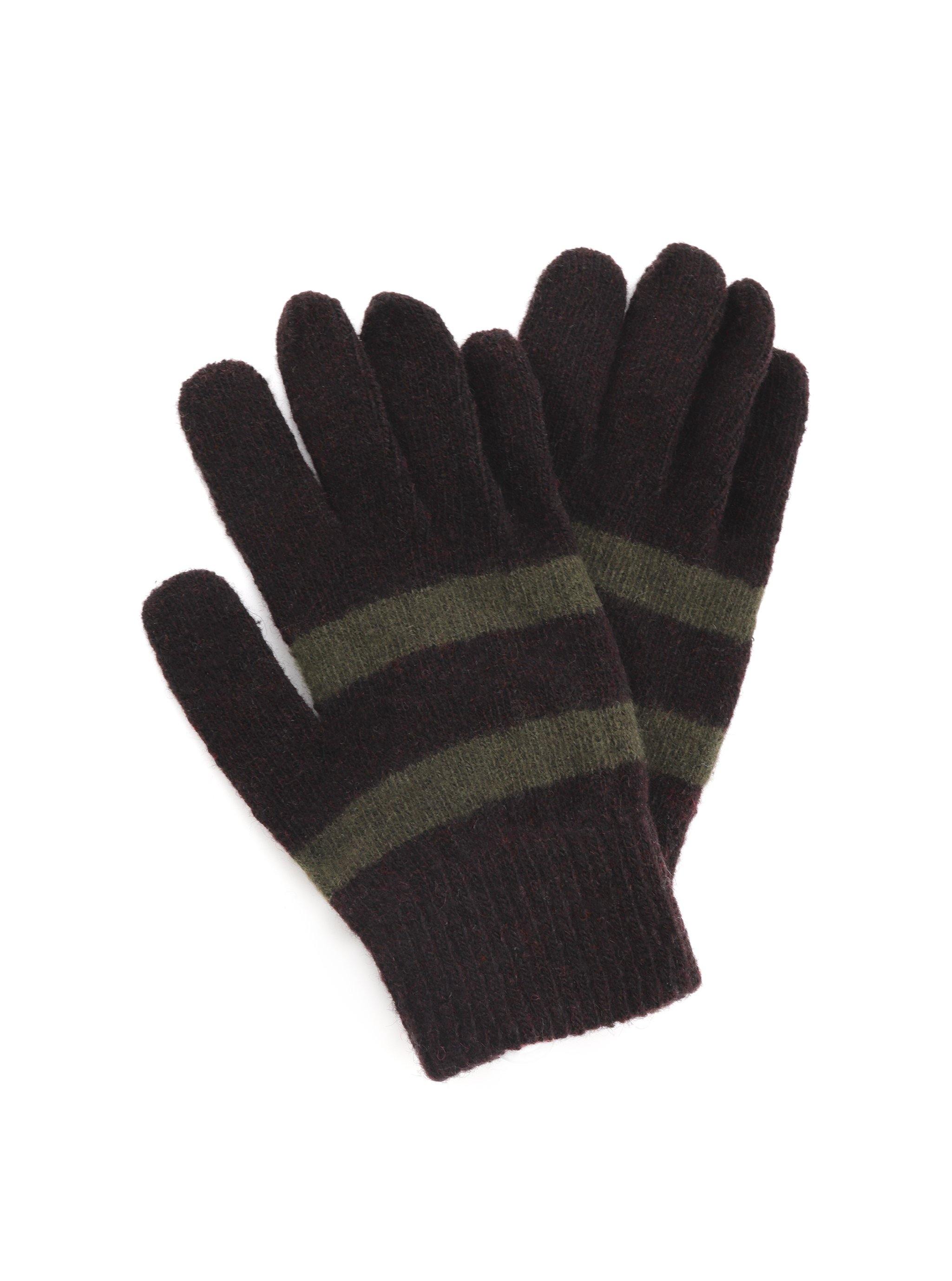 PRESLEY STRIPE KNIT GLOVES - Simplique Mode