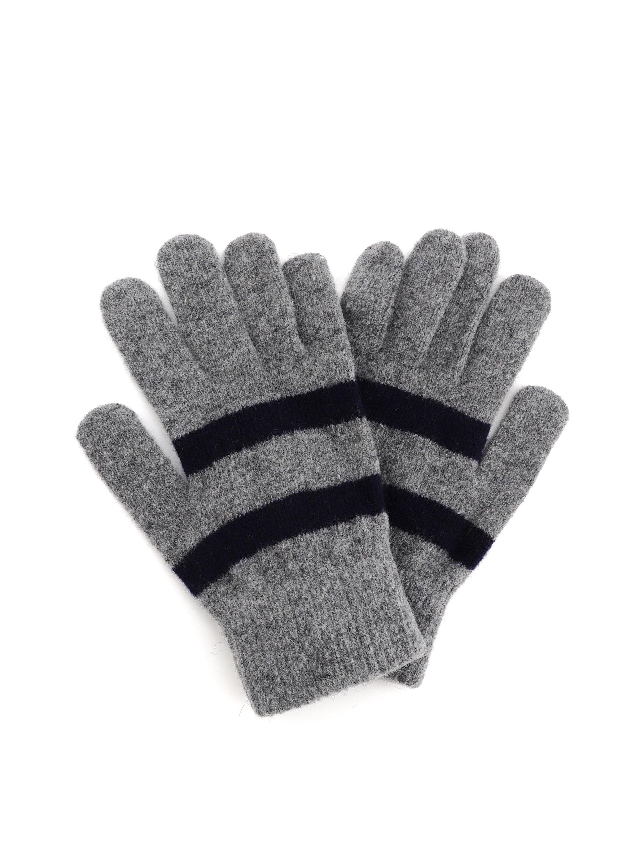 PRESLEY STRIPE KNIT GLOVES - Simplique Mode