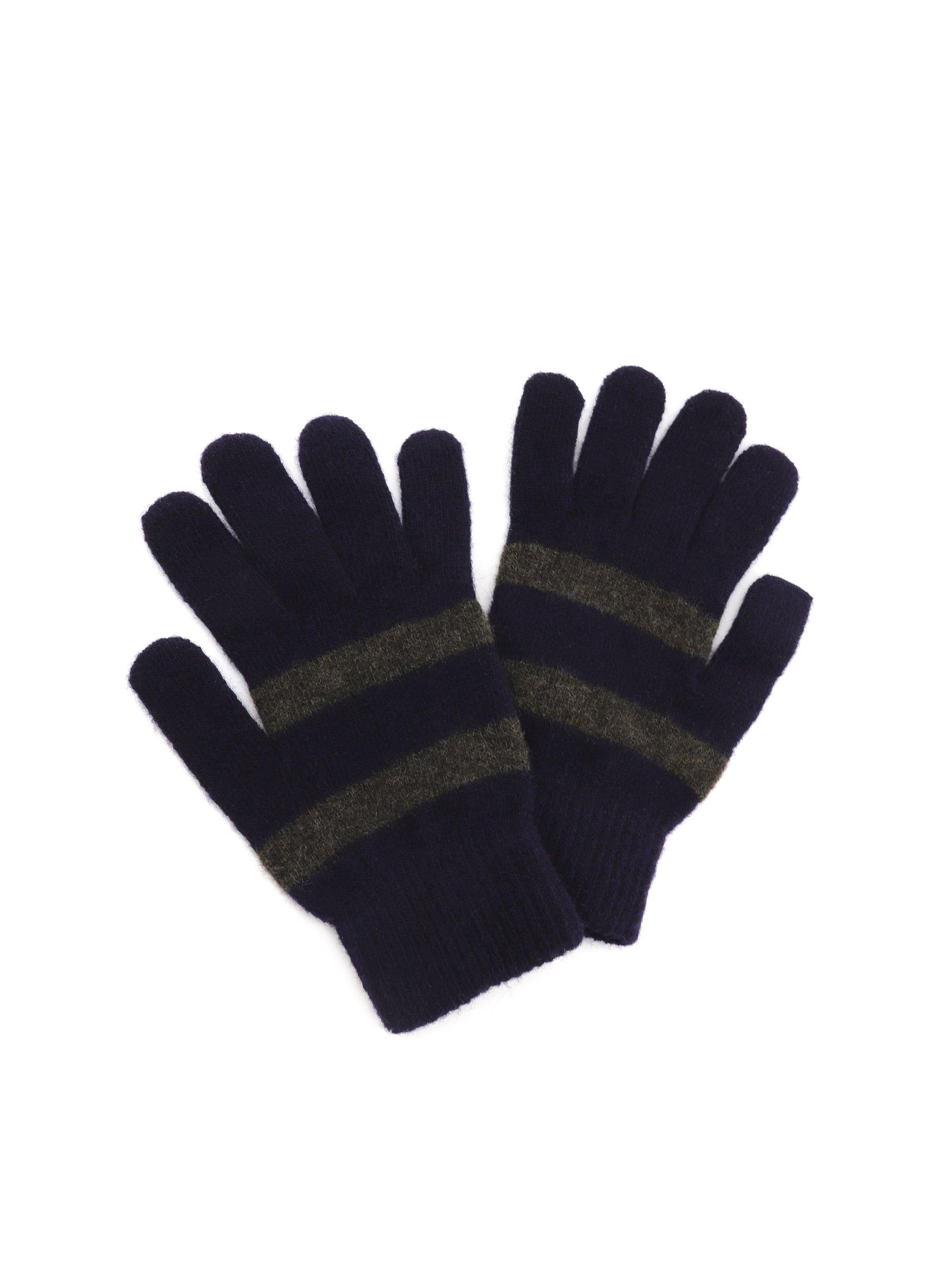 PRESLEY STRIPE KNIT GLOVES - Simplique Mode