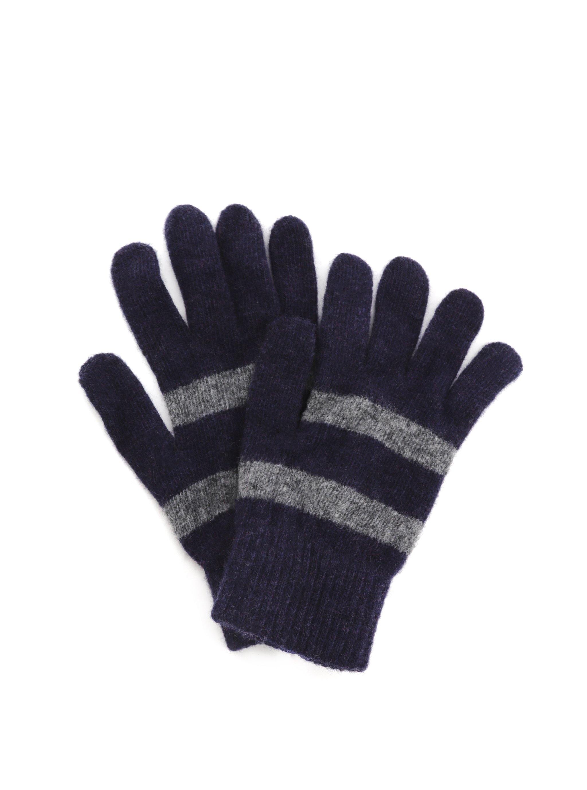 PRESLEY STRIPE KNIT GLOVES - Simplique Mode