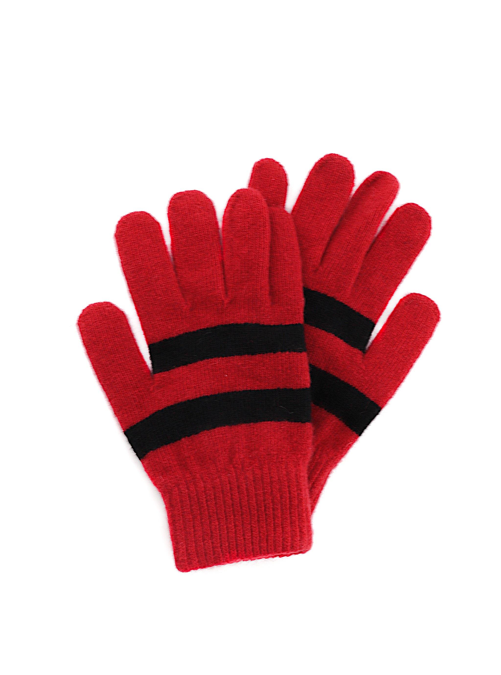 PRESLEY STRIPE KNIT GLOVES - Simplique Mode