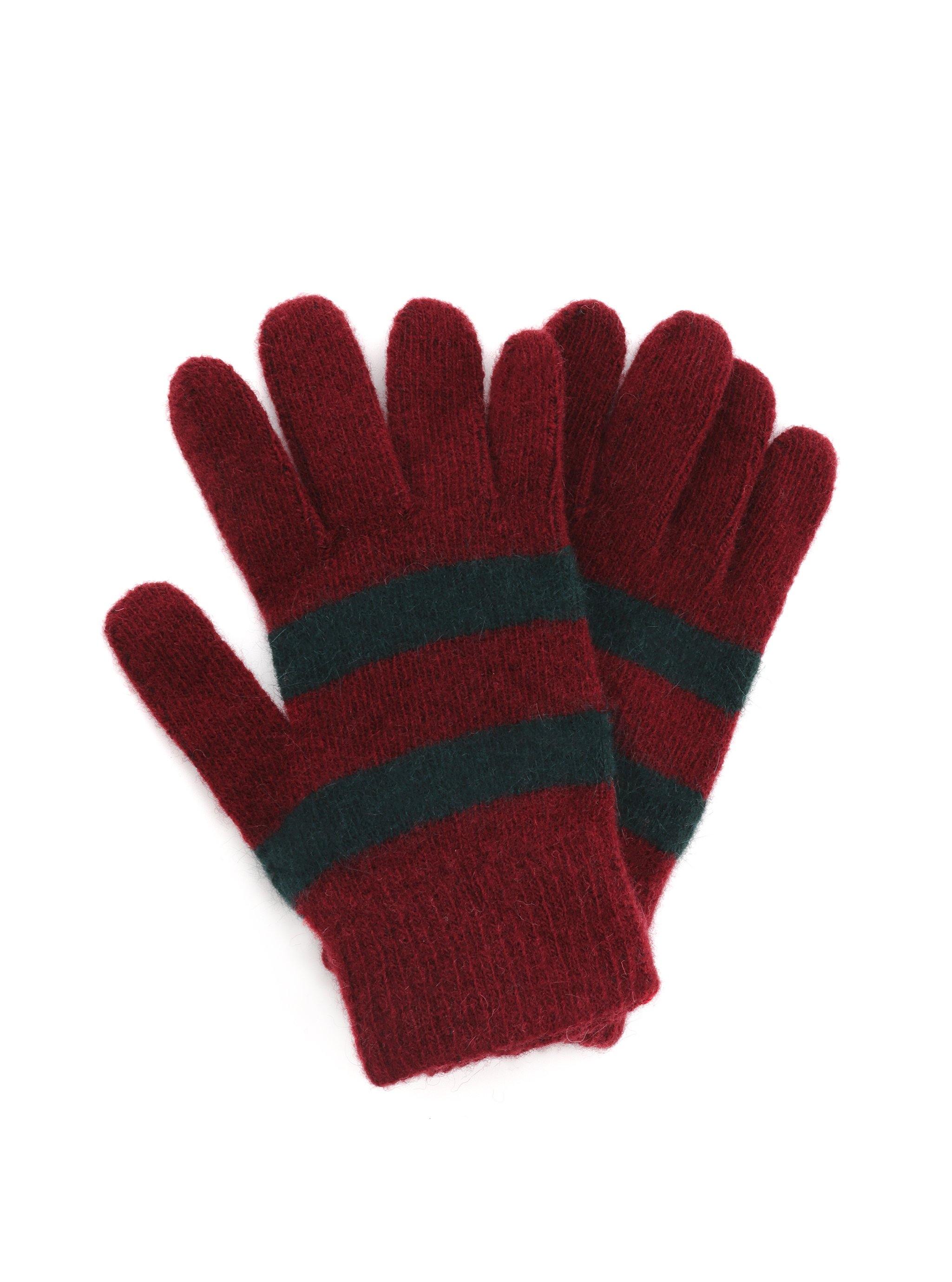 PRESLEY STRIPE KNIT GLOVES - Simplique Mode