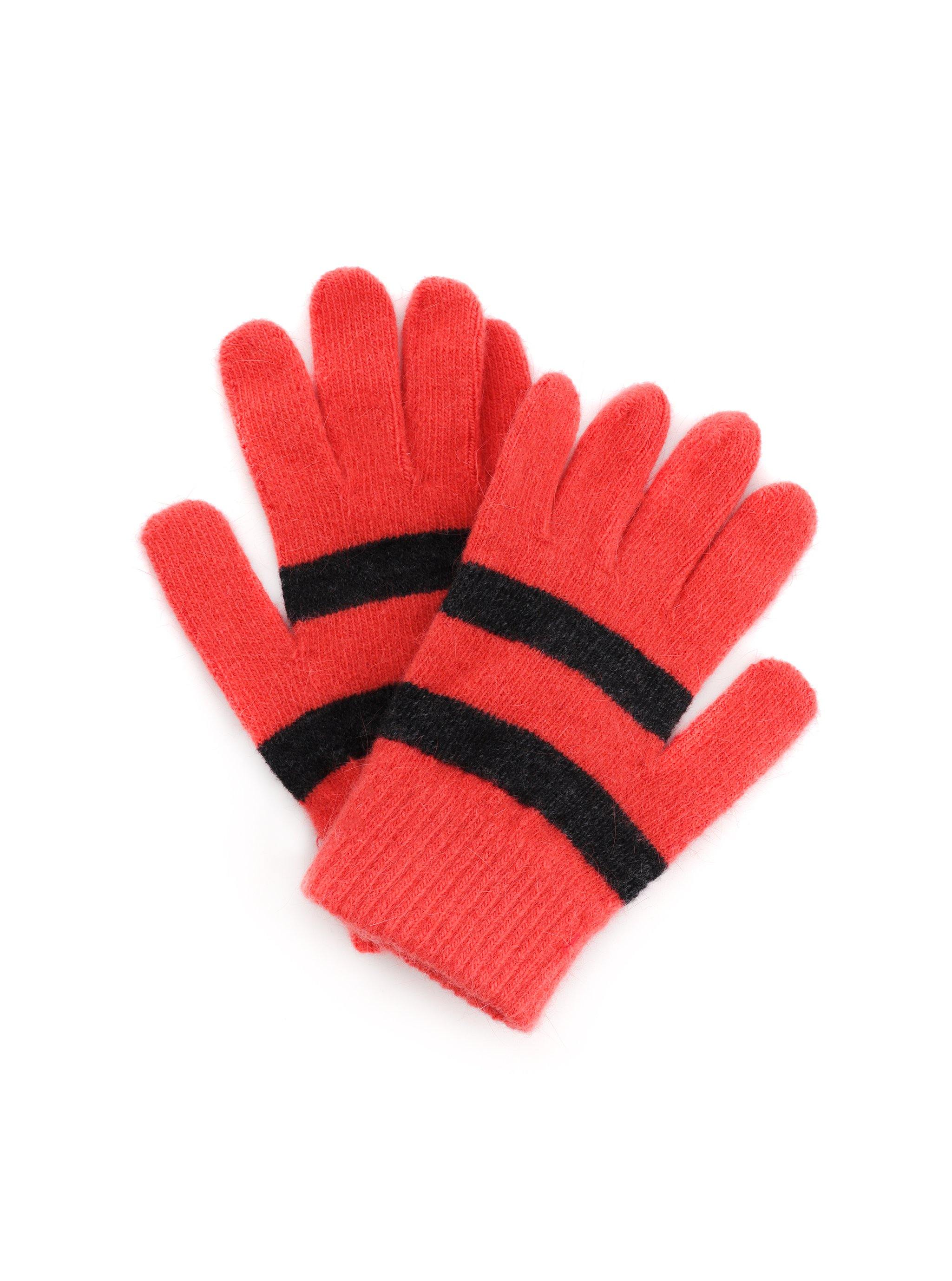 PRESLEY STRIPE KNIT GLOVES - Simplique Mode