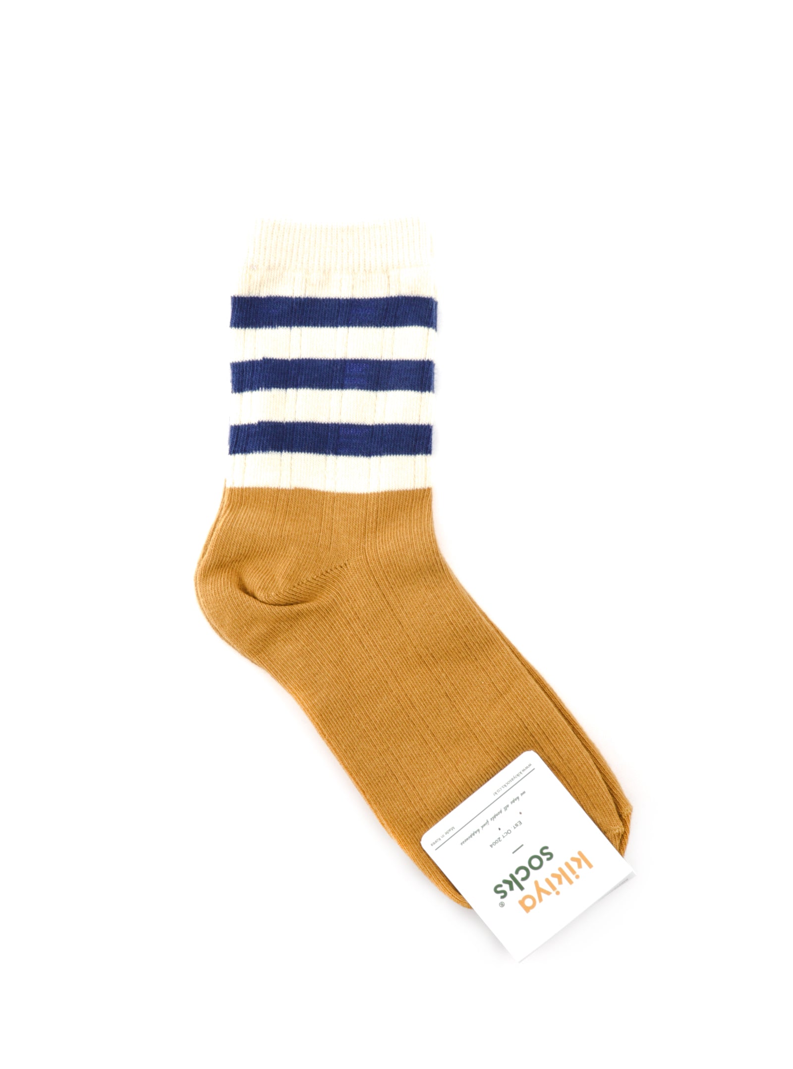 PELIA CONTRAST STRIPE SOCKS