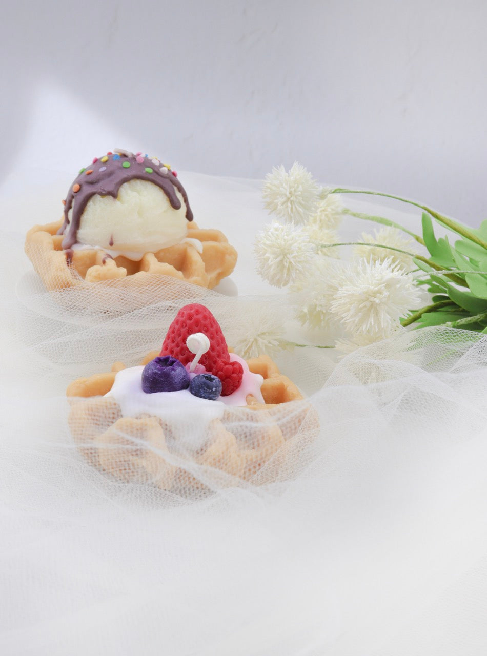WAFFLE CANDLE