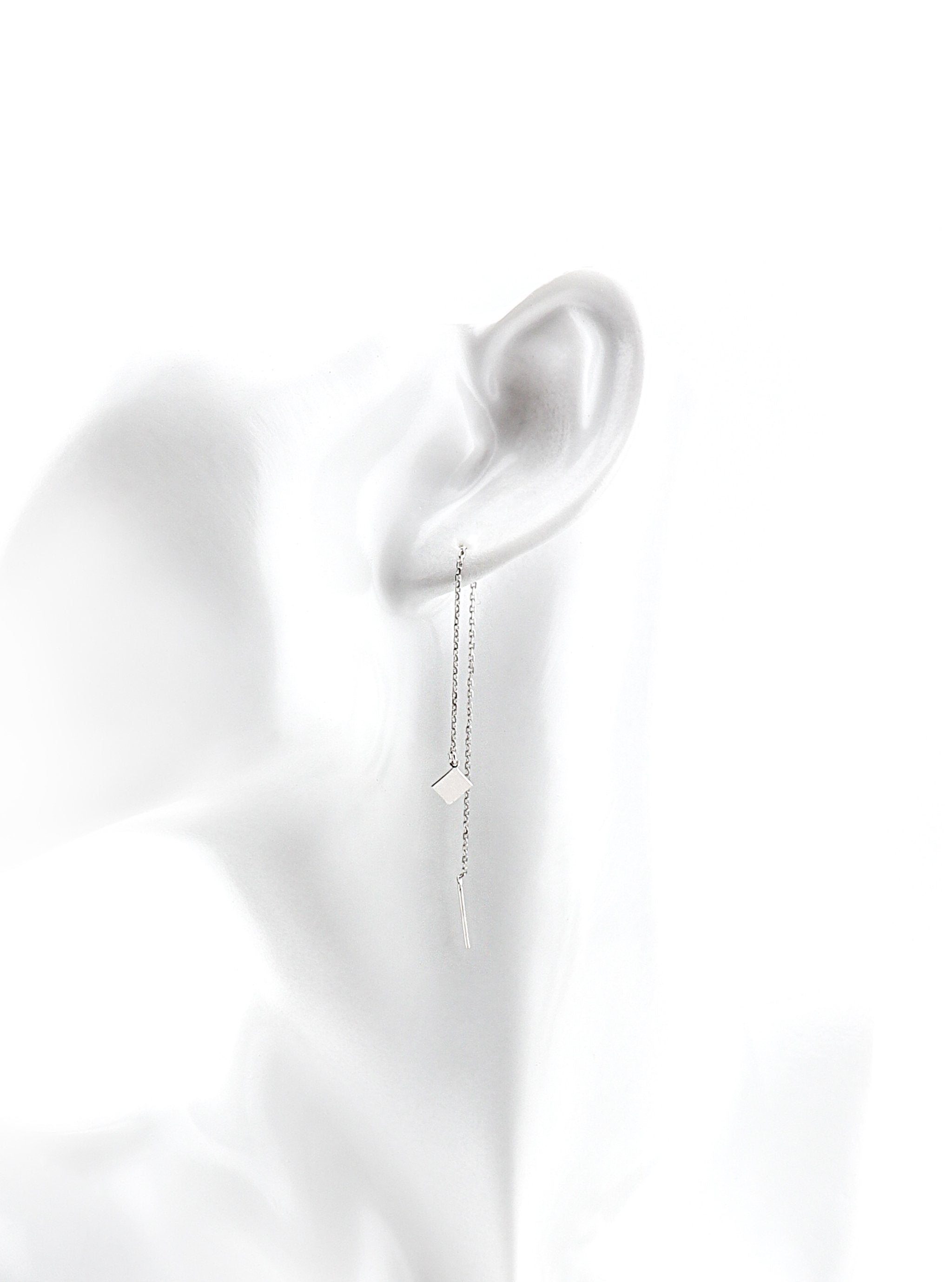 KELSEA SILVER EARRINGS - Simplique Mode