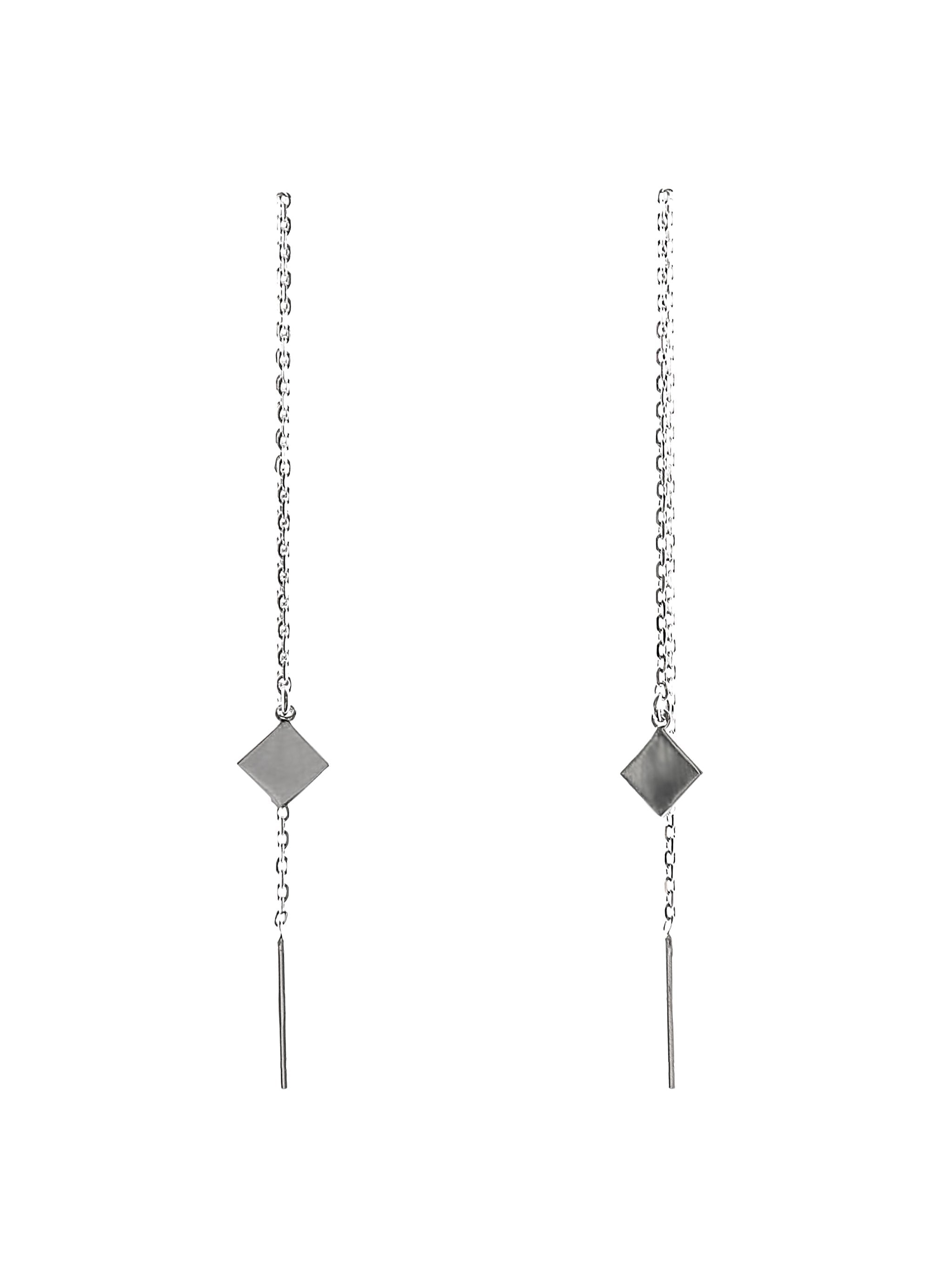 KELSEA SILVER EARRINGS - Simplique Mode