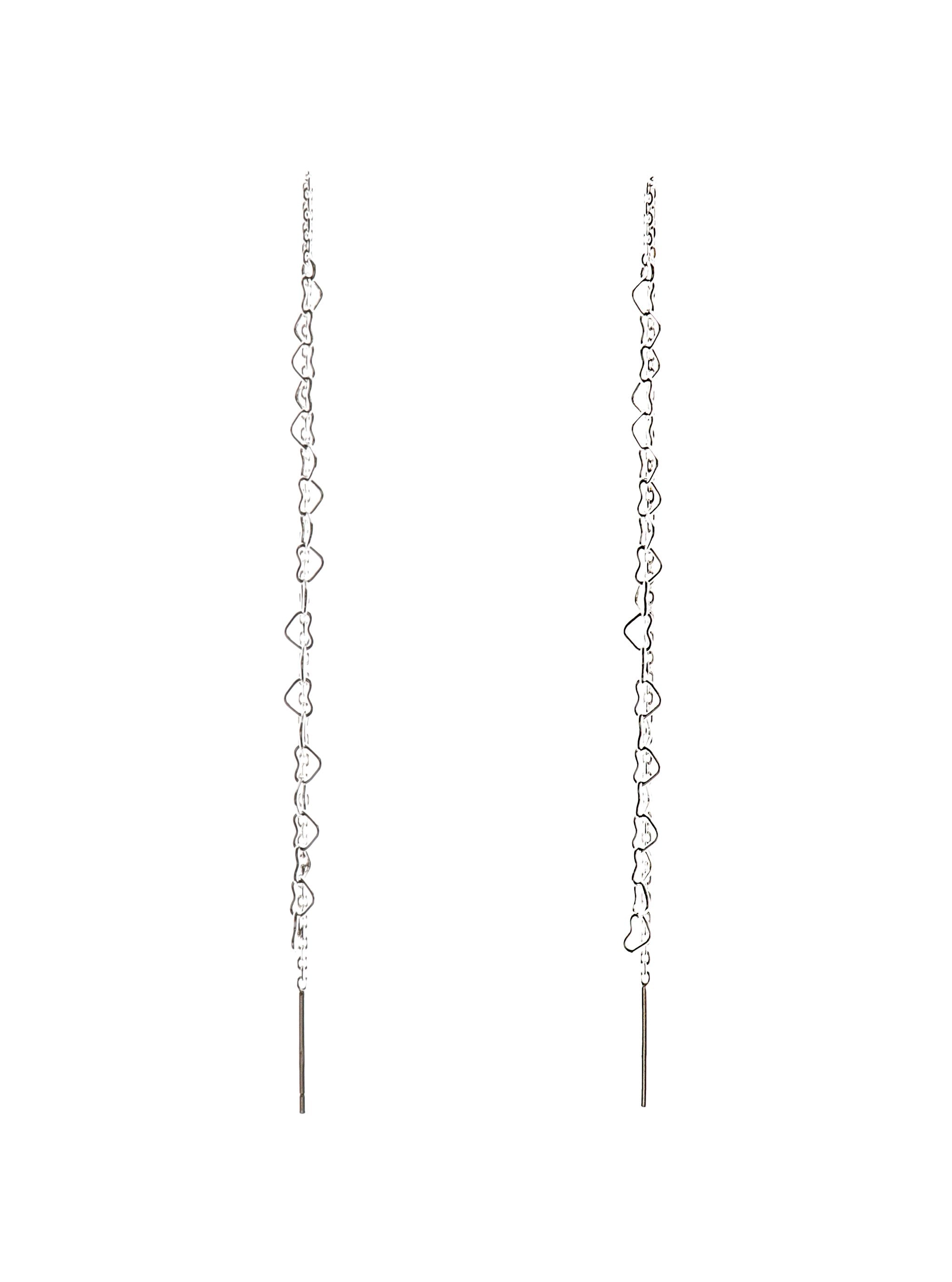 KACIE SILVER EARRINGS - Simplique Mode