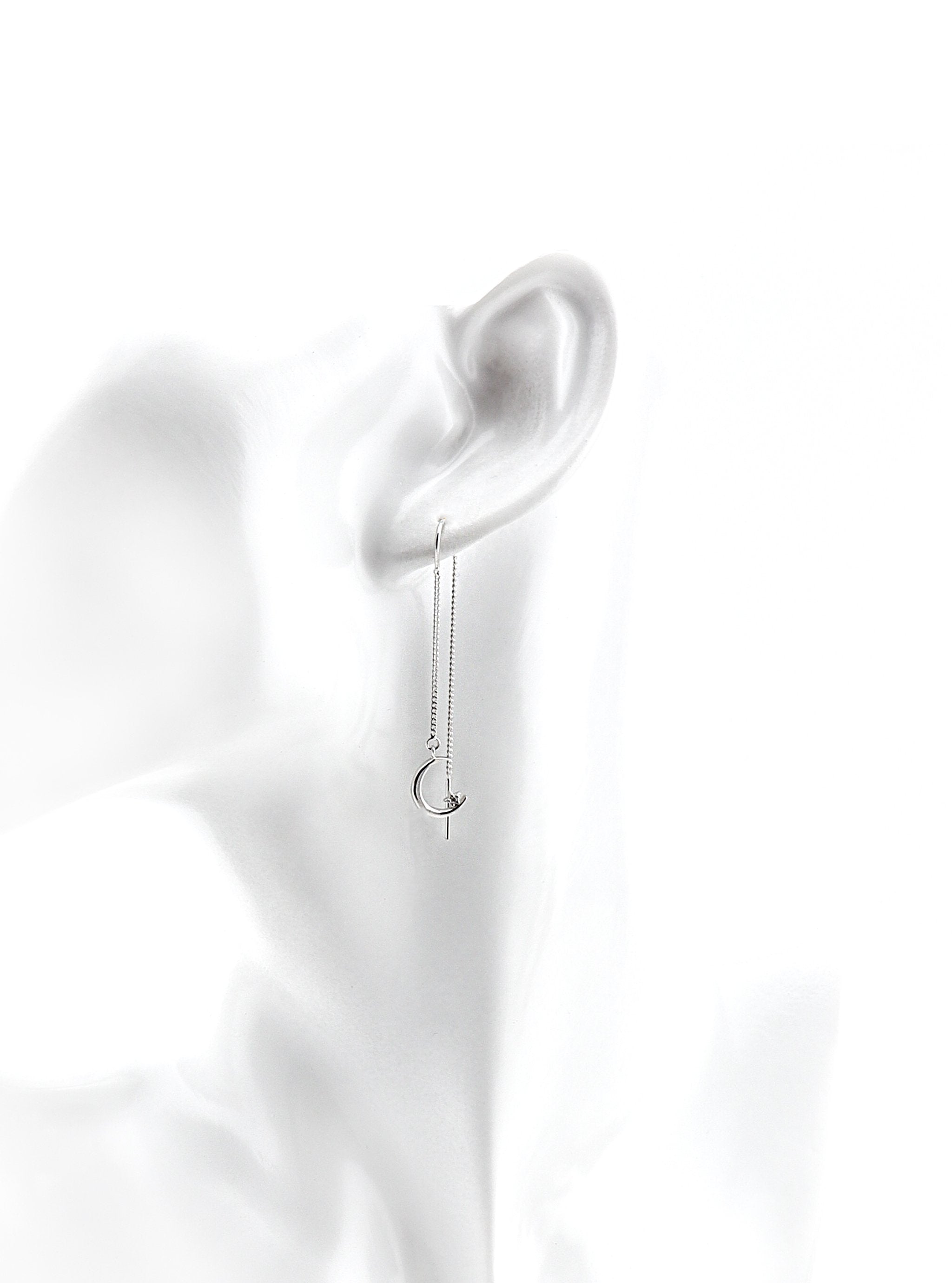 KEILA SILVER EARRINGS - Simplique Mode