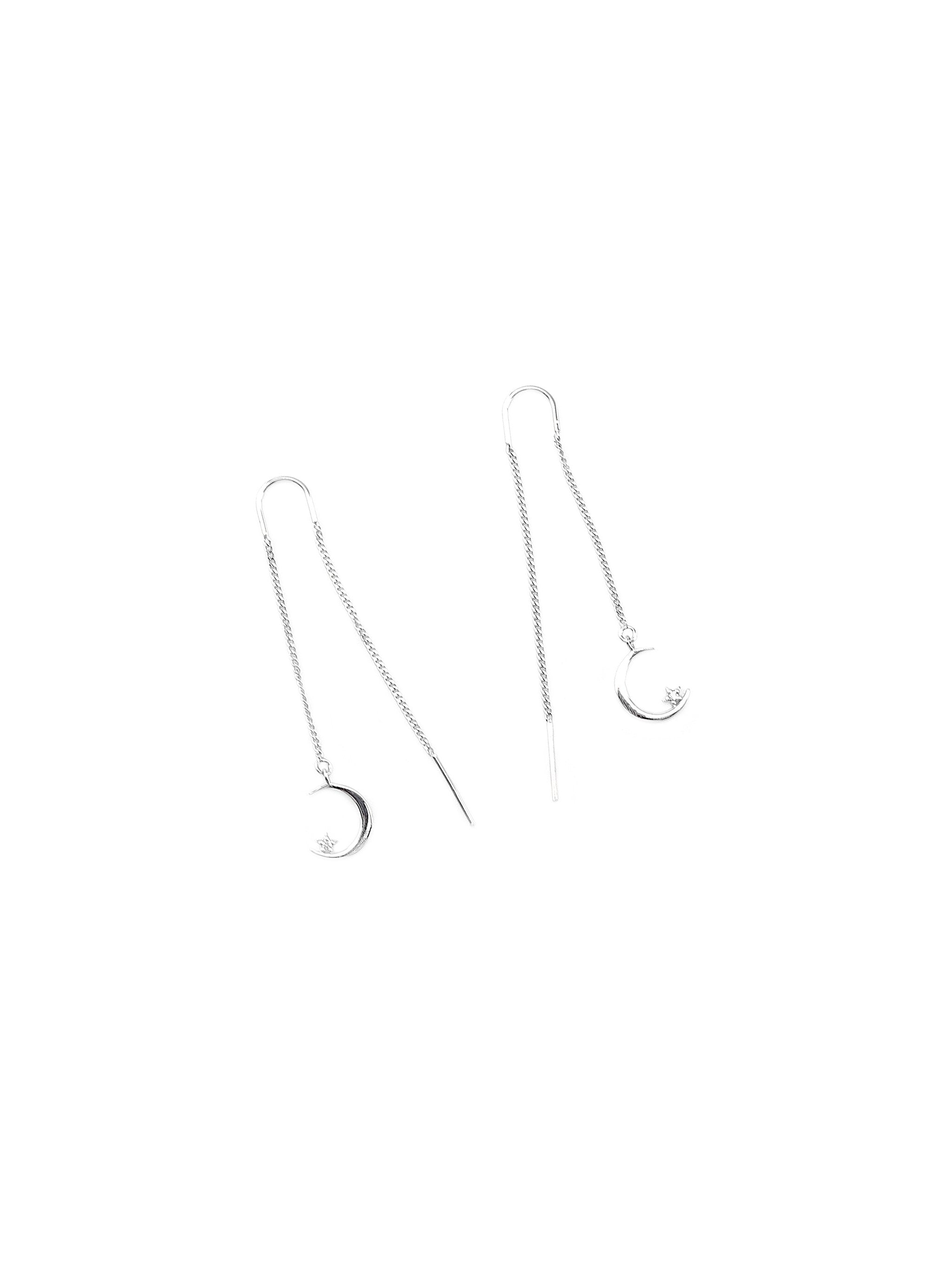 KEILA SILVER EARRINGS - Simplique Mode