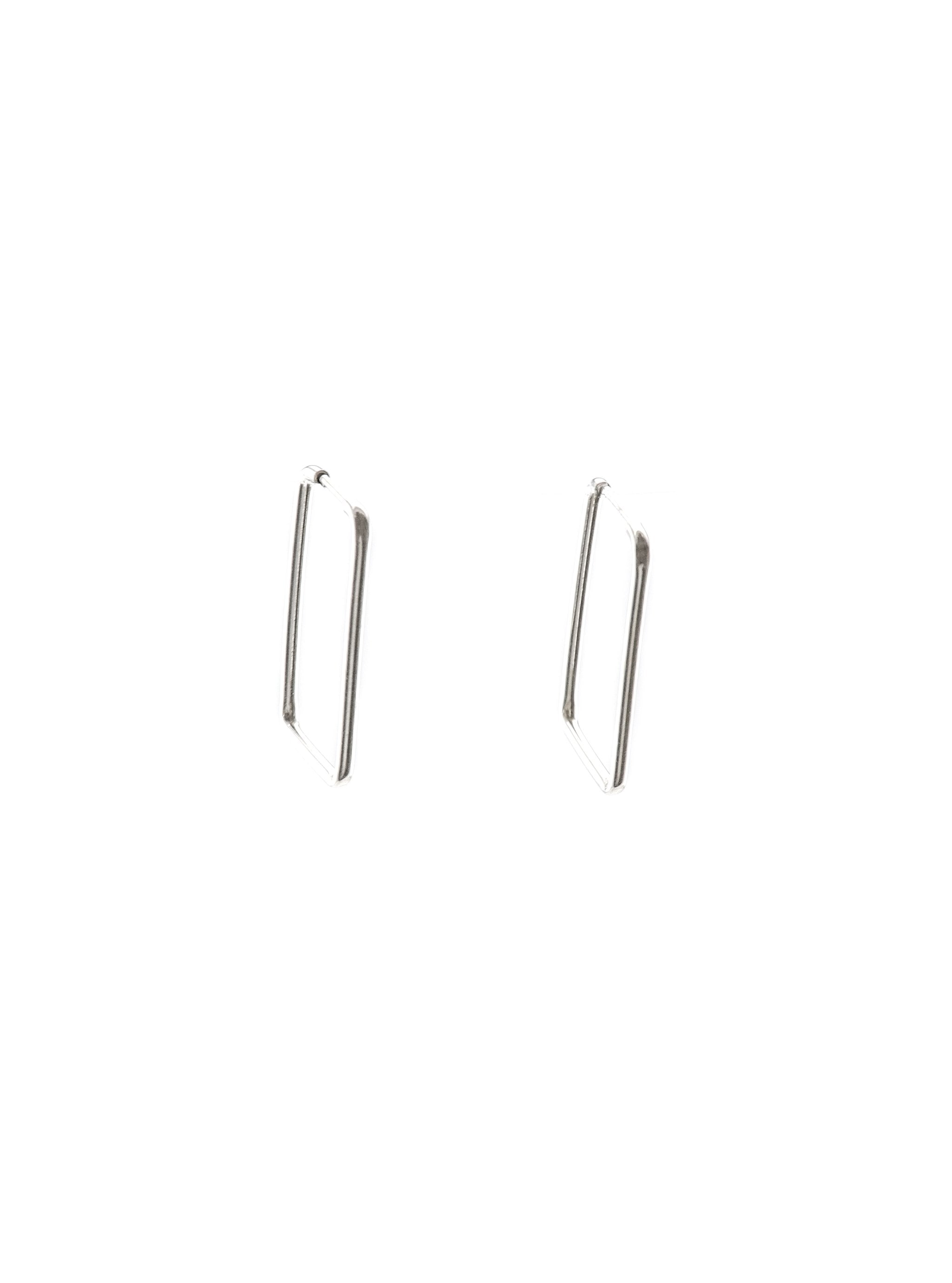 KATHRYN SILVER EARRINGS - Simplique Mode