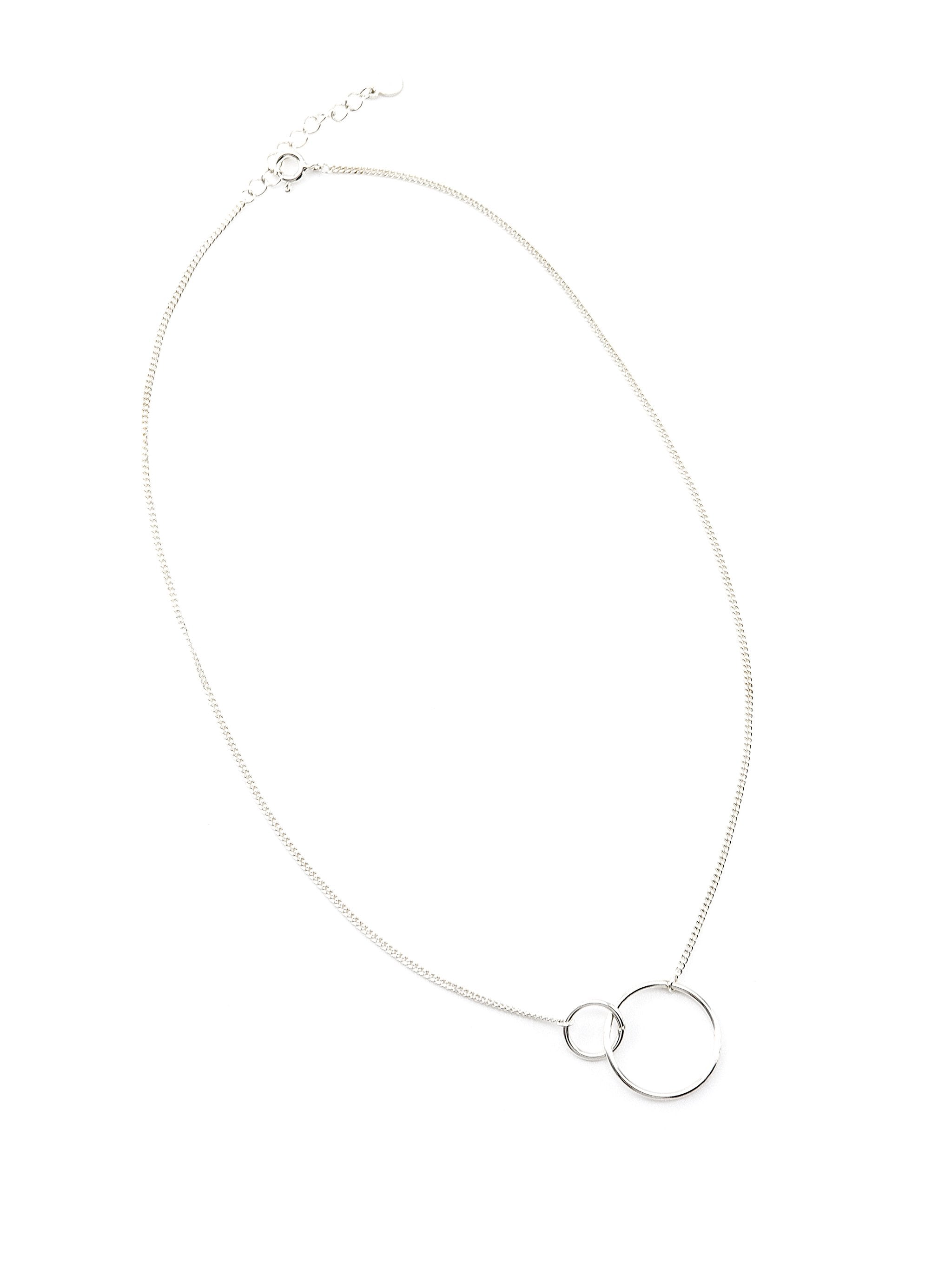 KATE SILVER NECKLACE - Simplique Mode