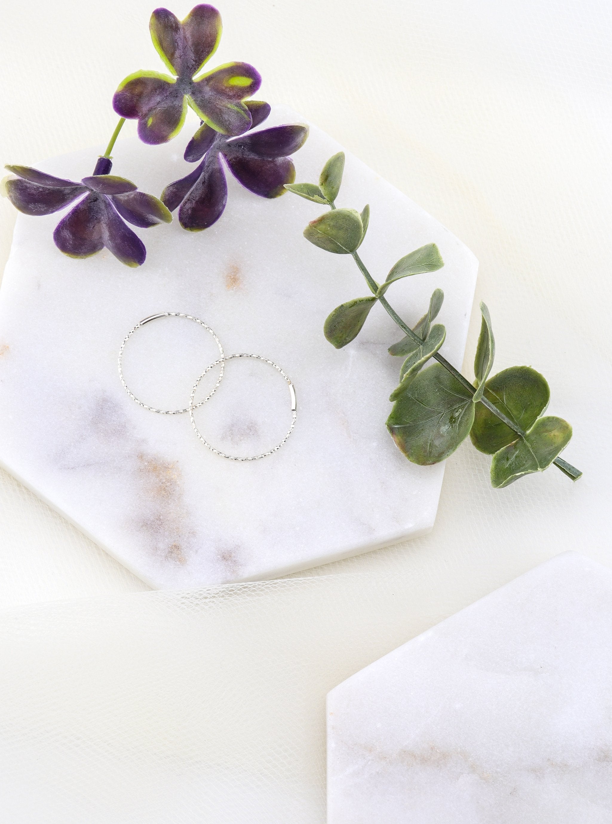 KEIRA SILVER EARRINGS - Simplique Mode