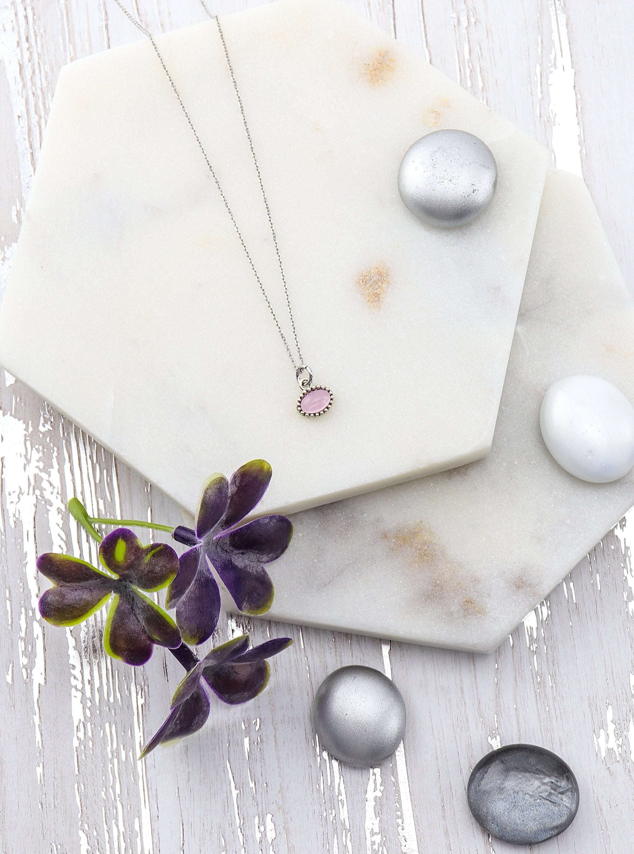 KORA SILVER NECKLACE - Simplique Mode