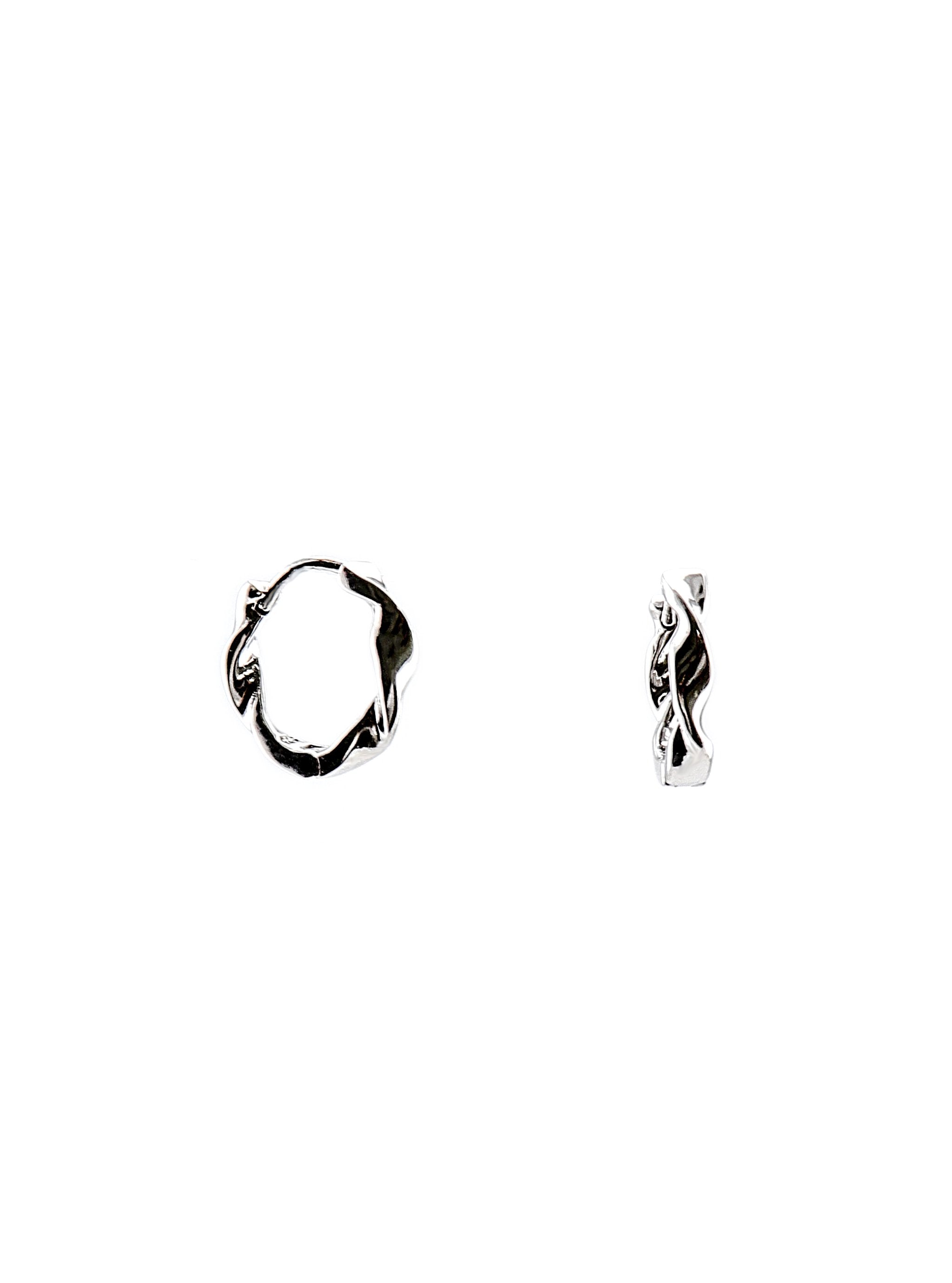 KAITLYN SILVER EARRINGS - Simplique Mode