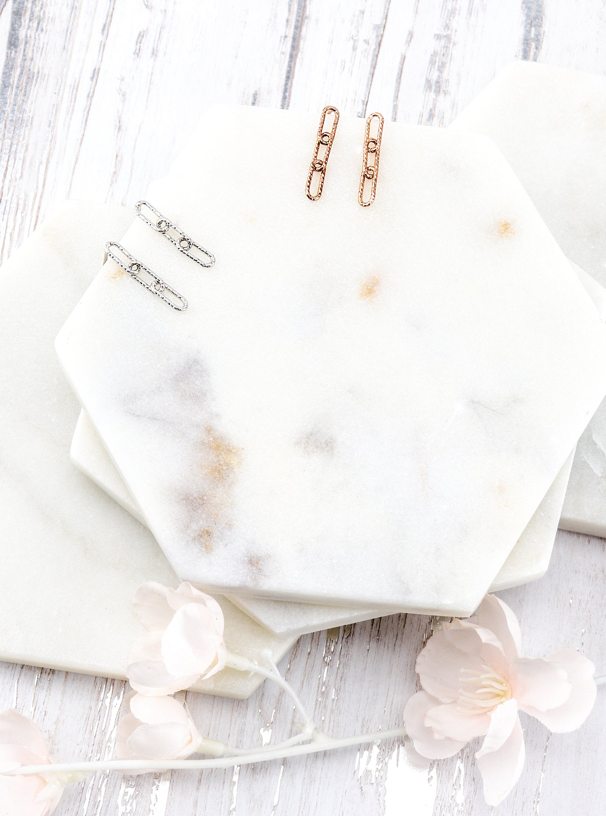 KIMBER SILVER EARRINGS - Simplique Mode