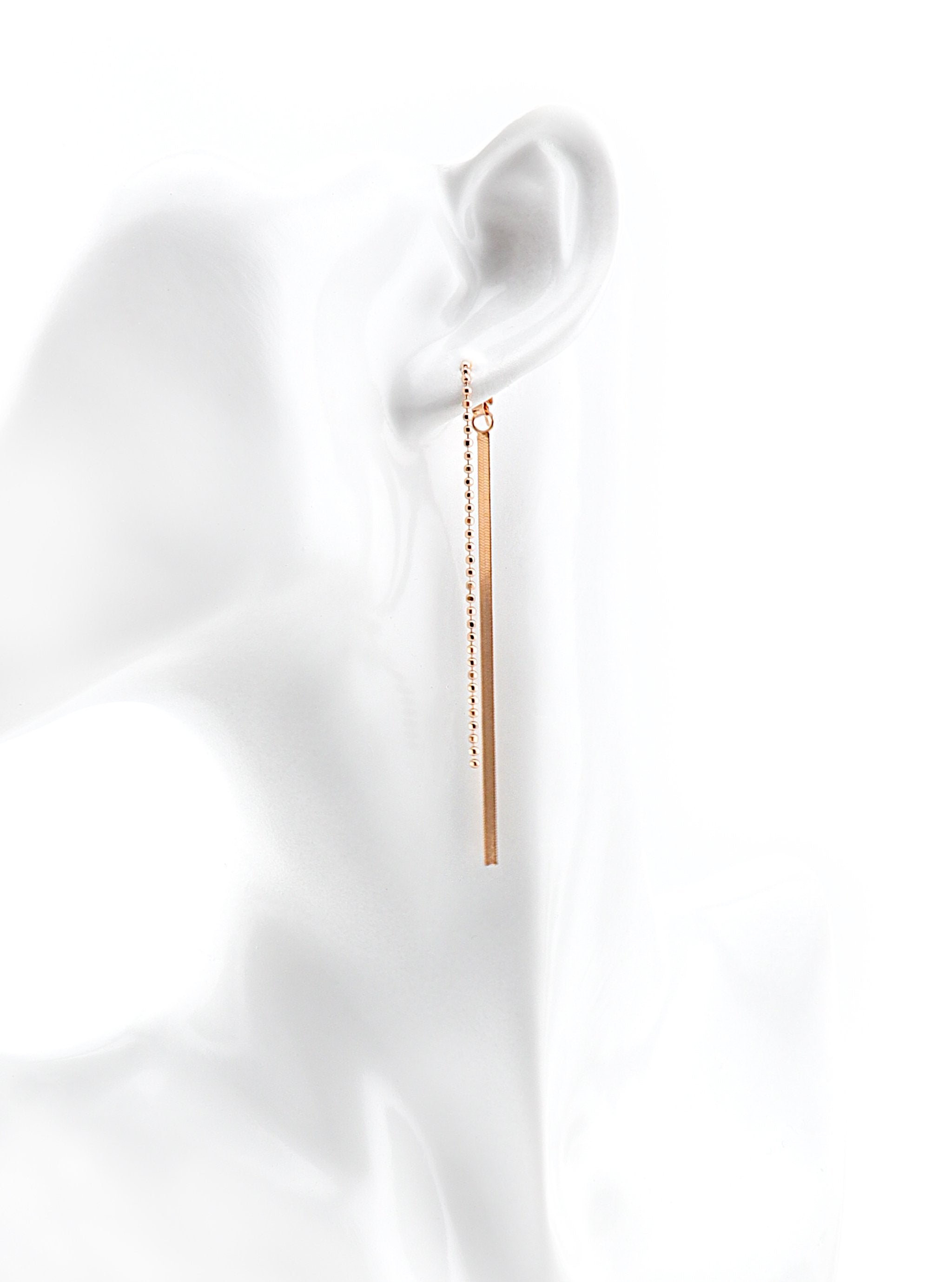 KATALINA SILVER EARRINGS - Simplique Mode