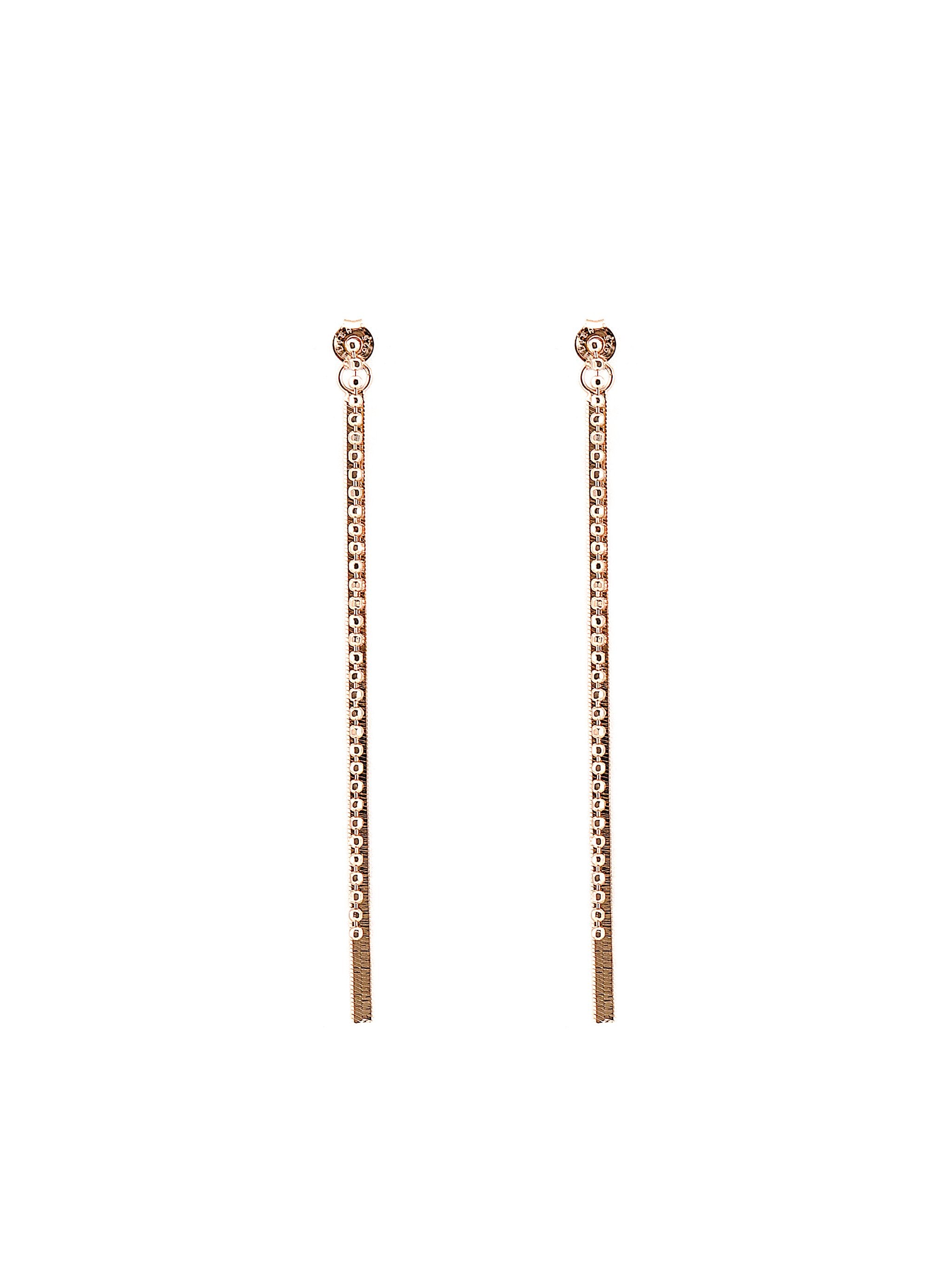 KATALINA SILVER EARRINGS - Simplique Mode