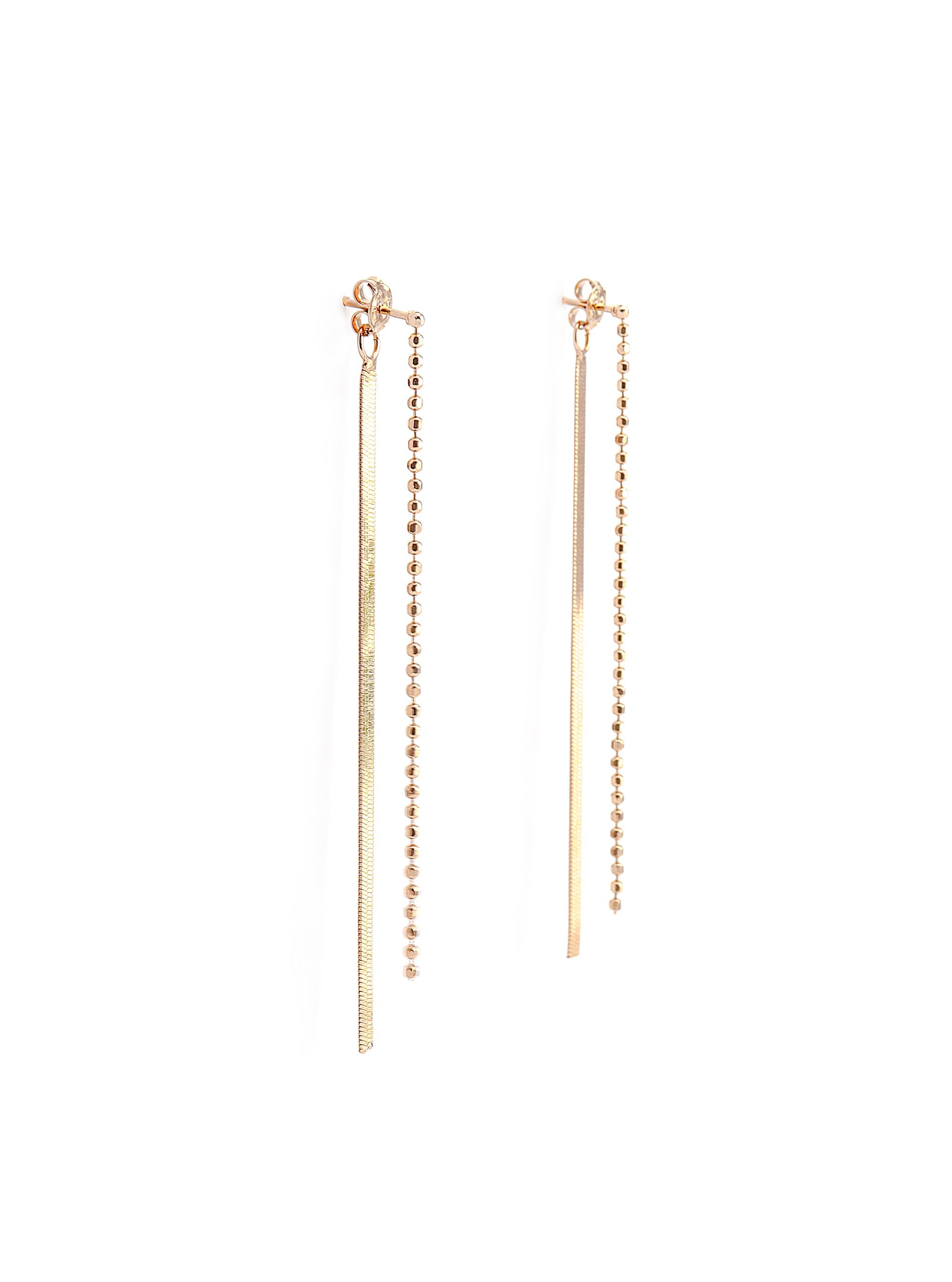 KATALINA SILVER EARRINGS - Simplique Mode